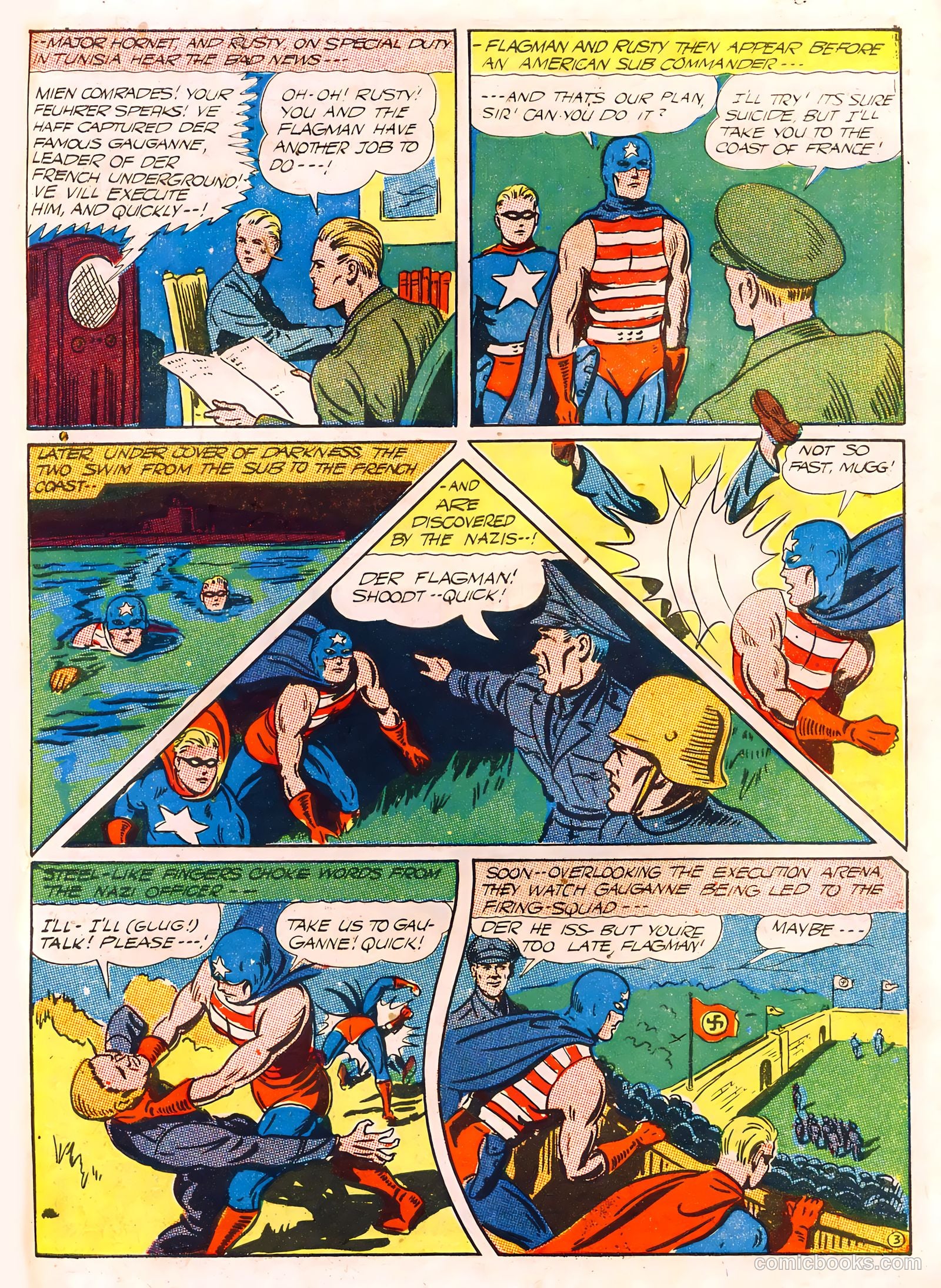 Captain Aero Comics #12 (1941) — page 54 of 57