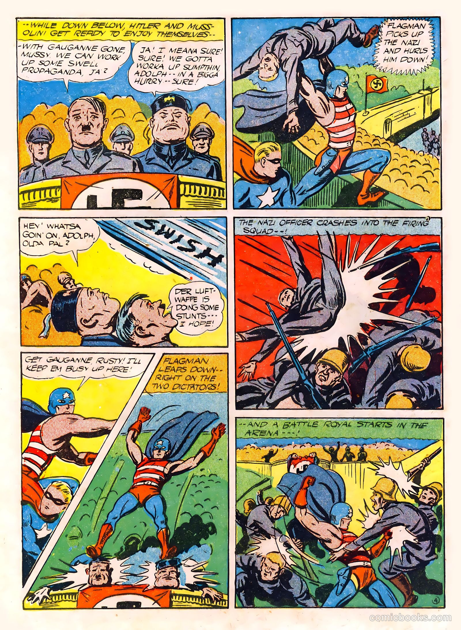 Captain Aero Comics #12 (1941) — page 55 of 57