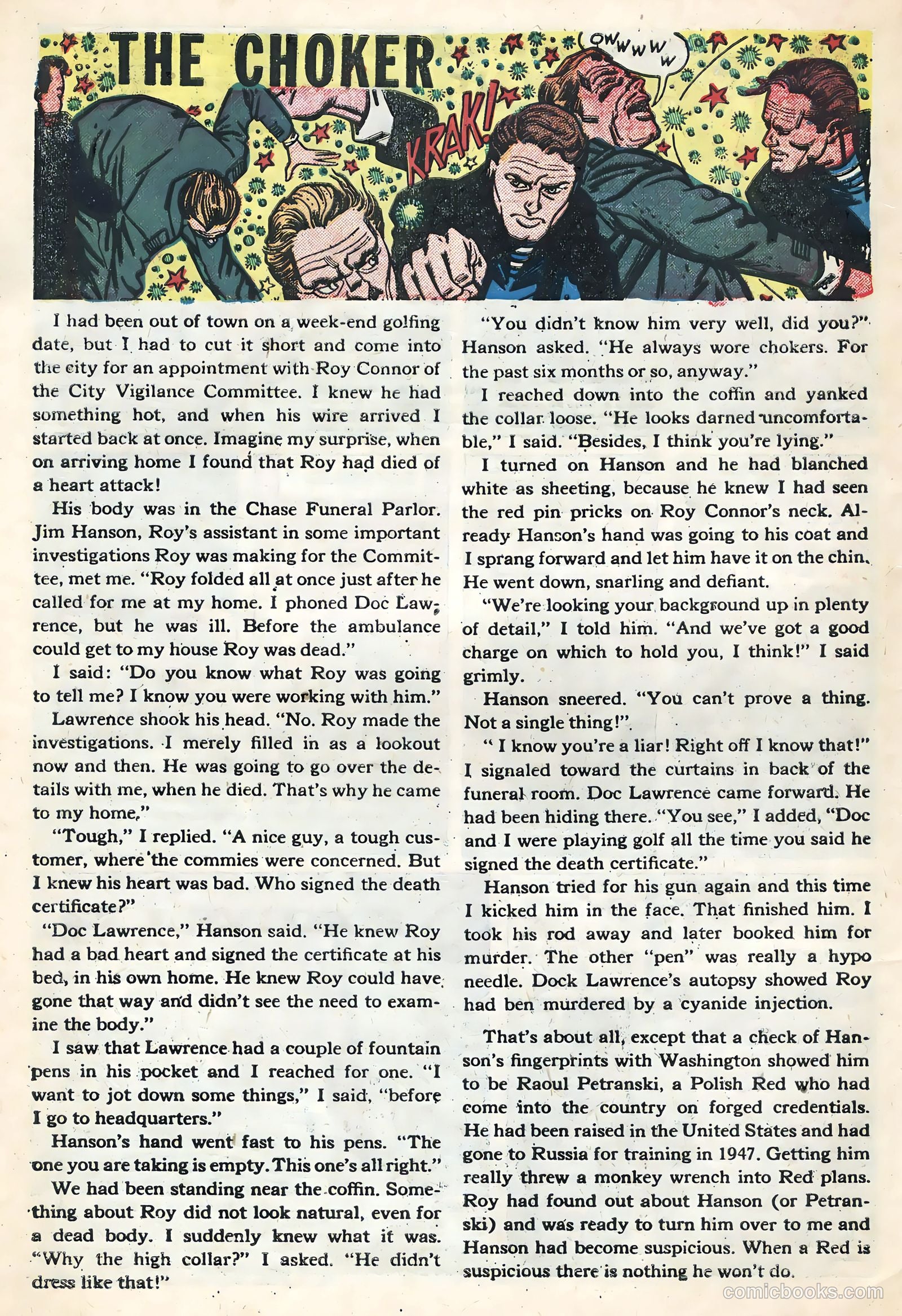Danger #11 (1953) — page 32 of 36