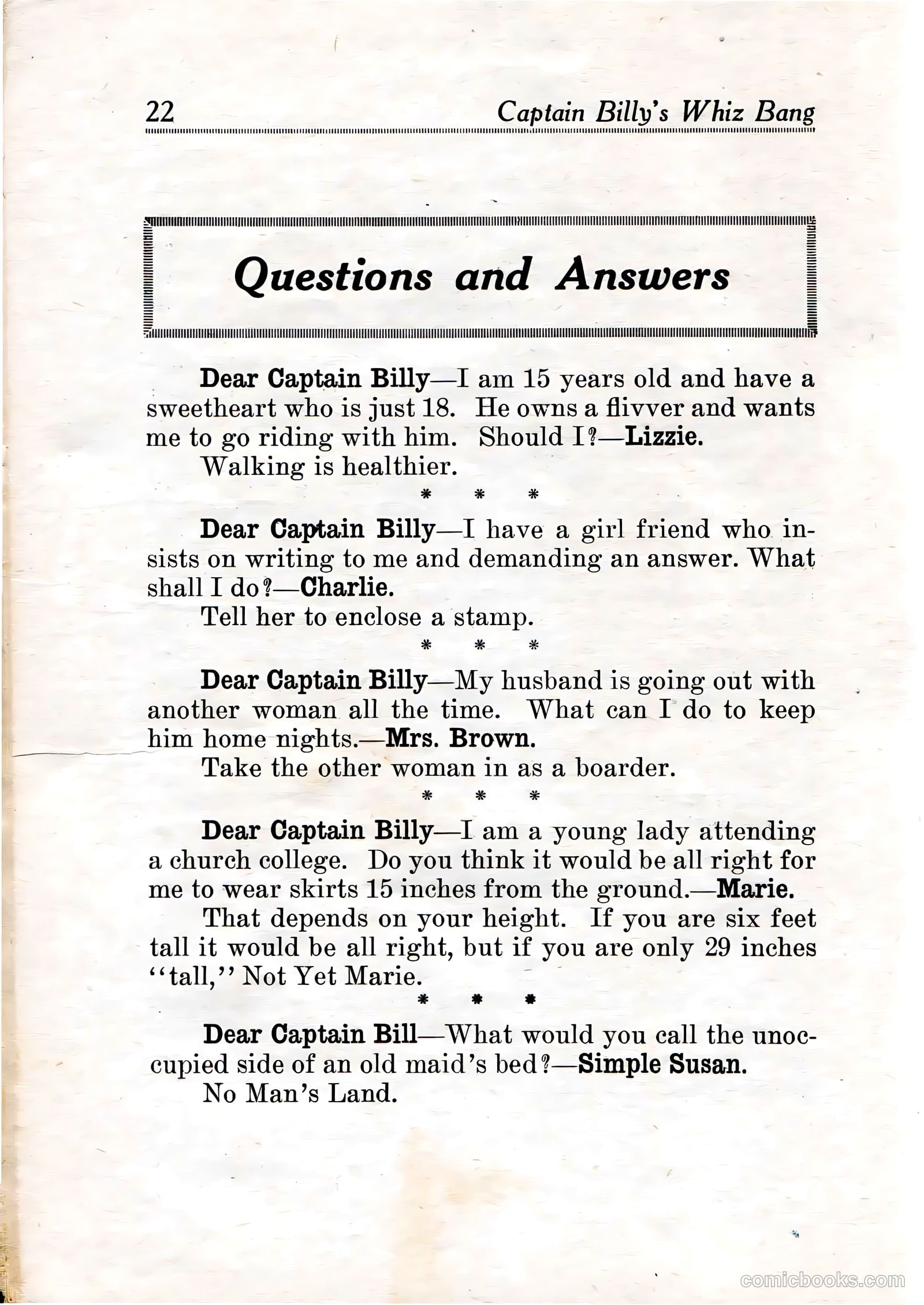 Capt Billy's Whiz Bang v2 #13 — page 24 of 68