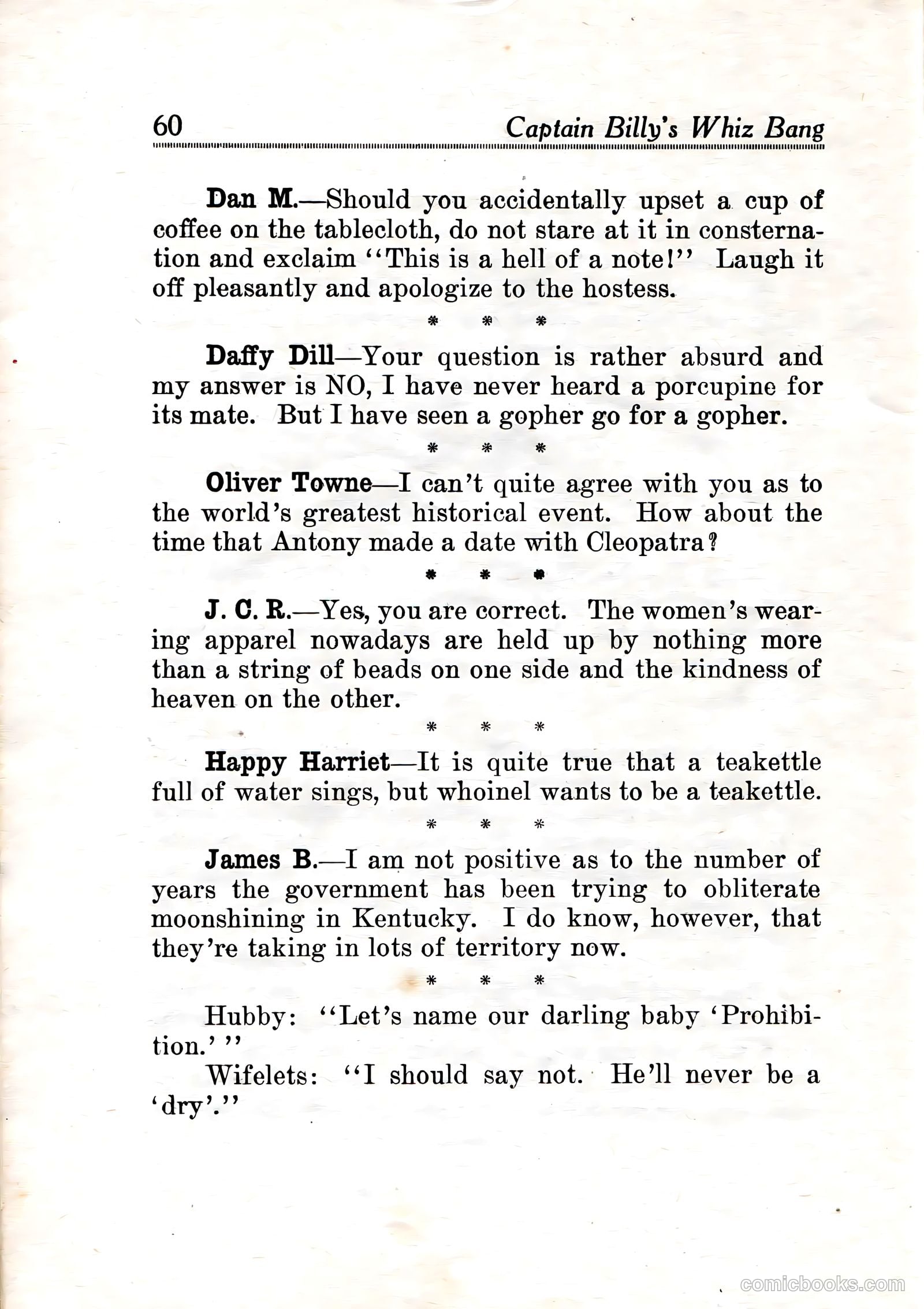 Capt Billy's Whiz Bang v2 #13 — page 62 of 68
