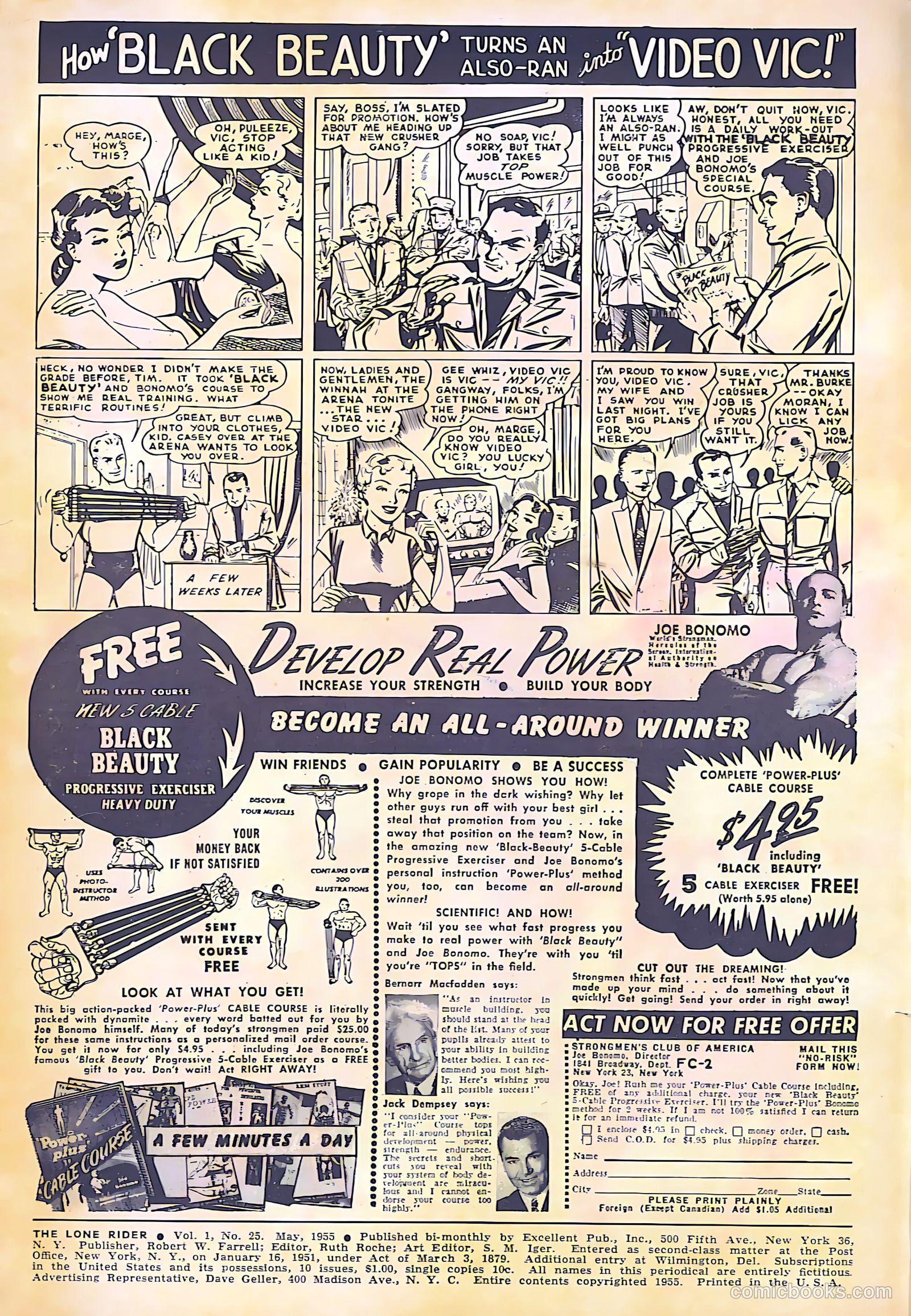 The Lone Rider #25 (1950) — page 2 of 36