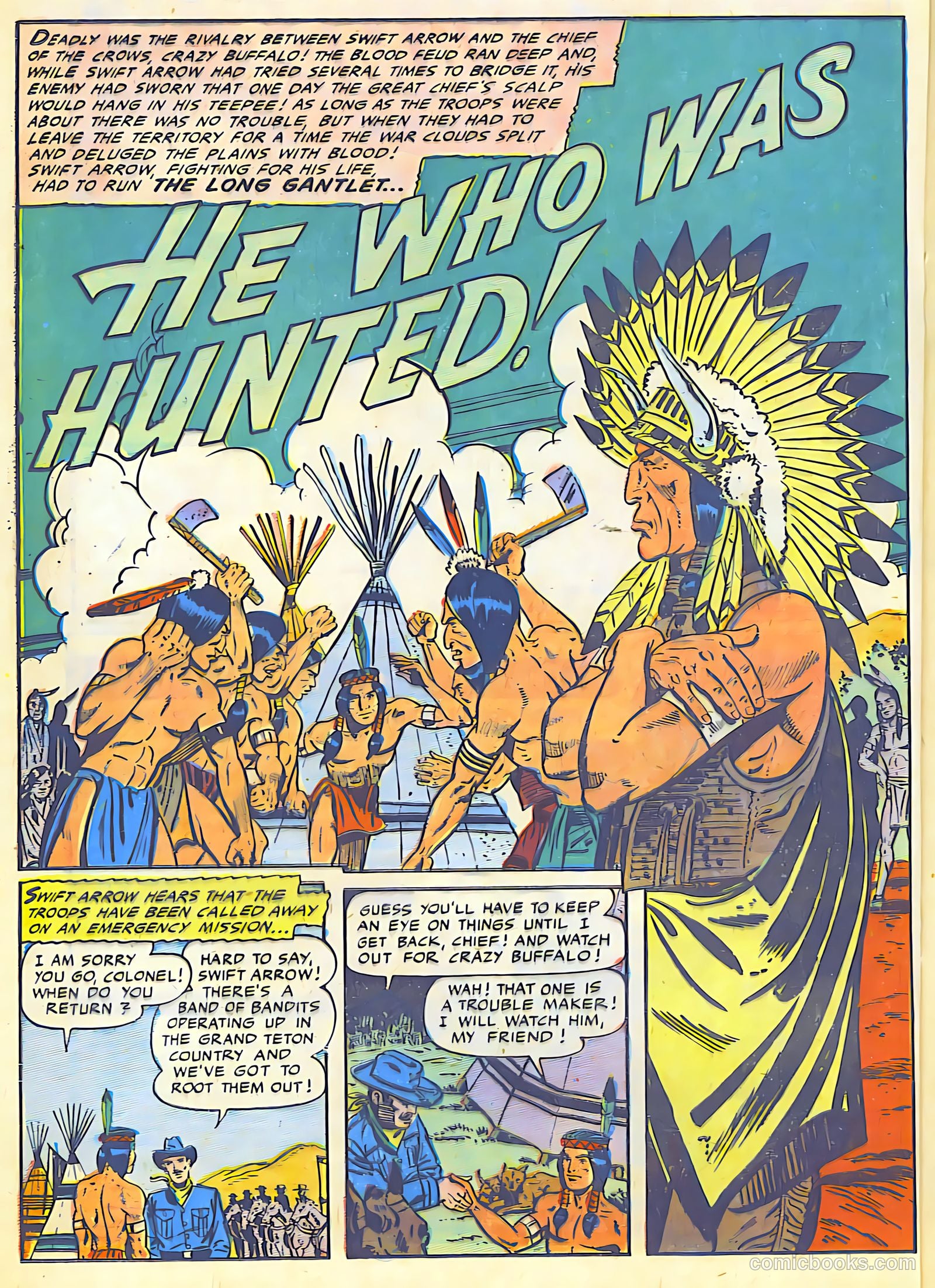 The Lone Rider #25 (1950) — page 20 of 36