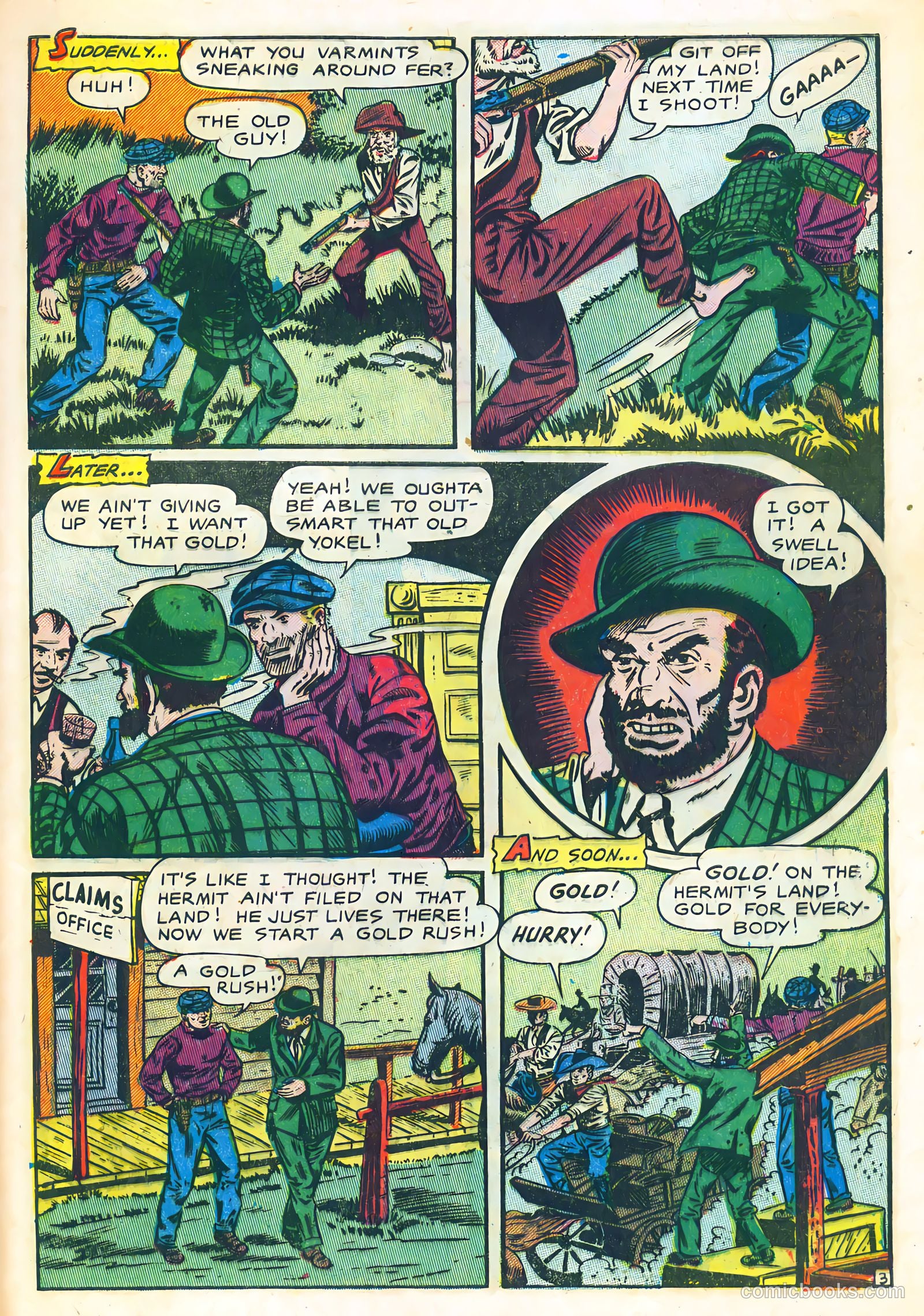 The Lone Rider #10 (1950) — page 29 of 36