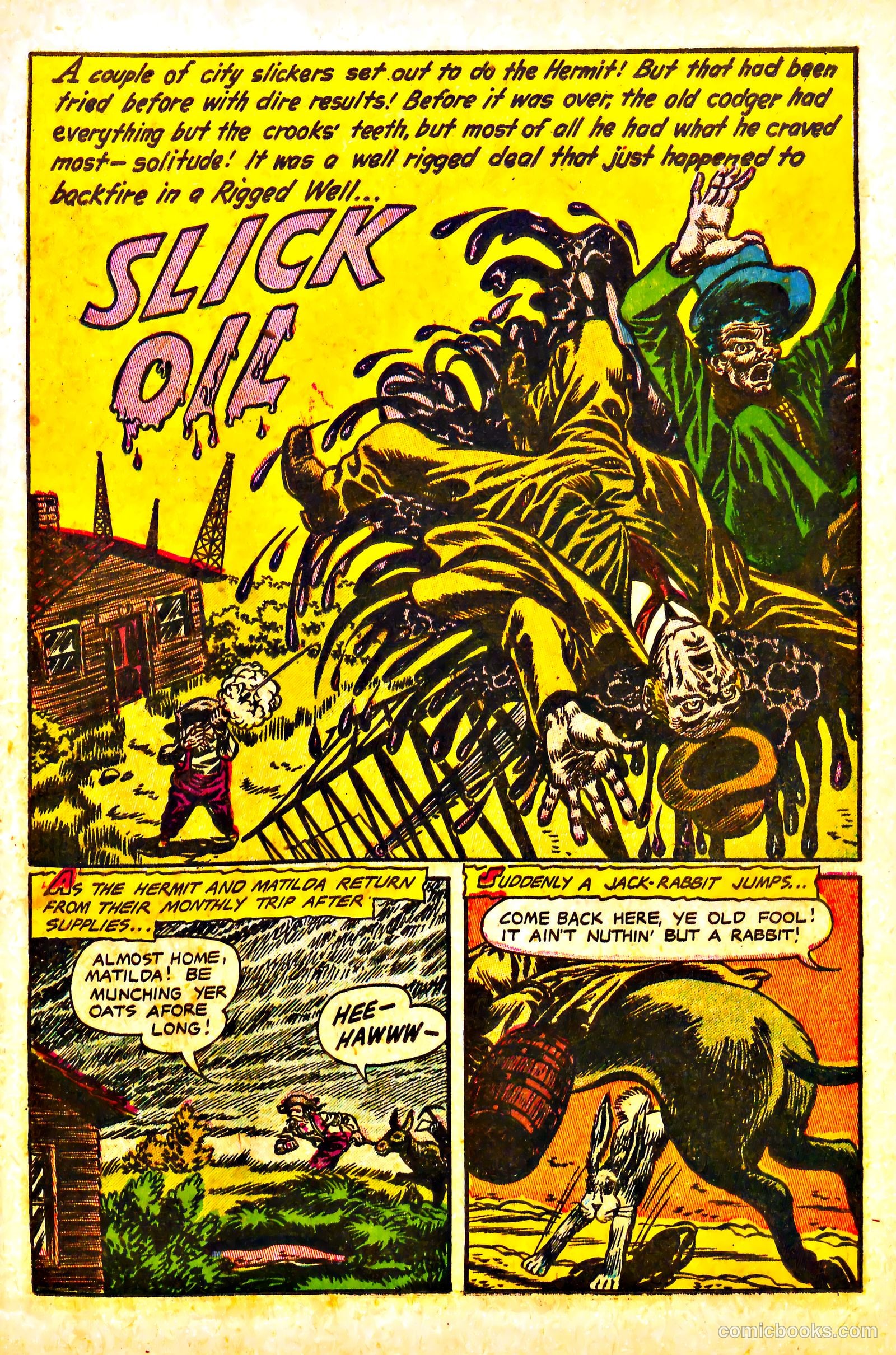 The Lone Rider #13 (1950) — page 11 of 36