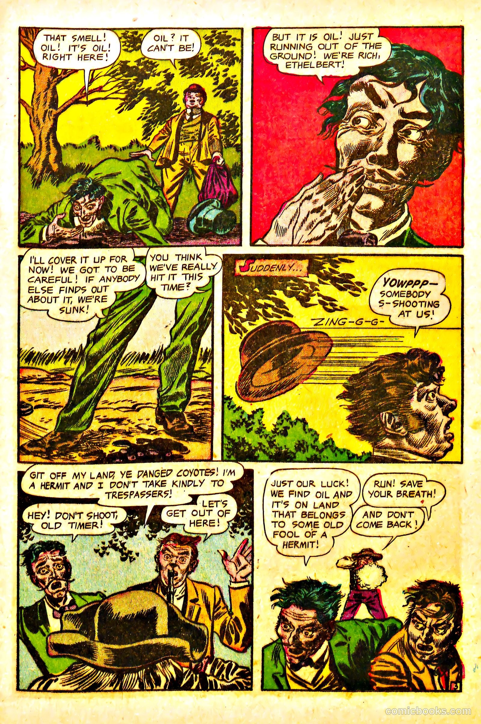 The Lone Rider #13 (1950) — page 13 of 36