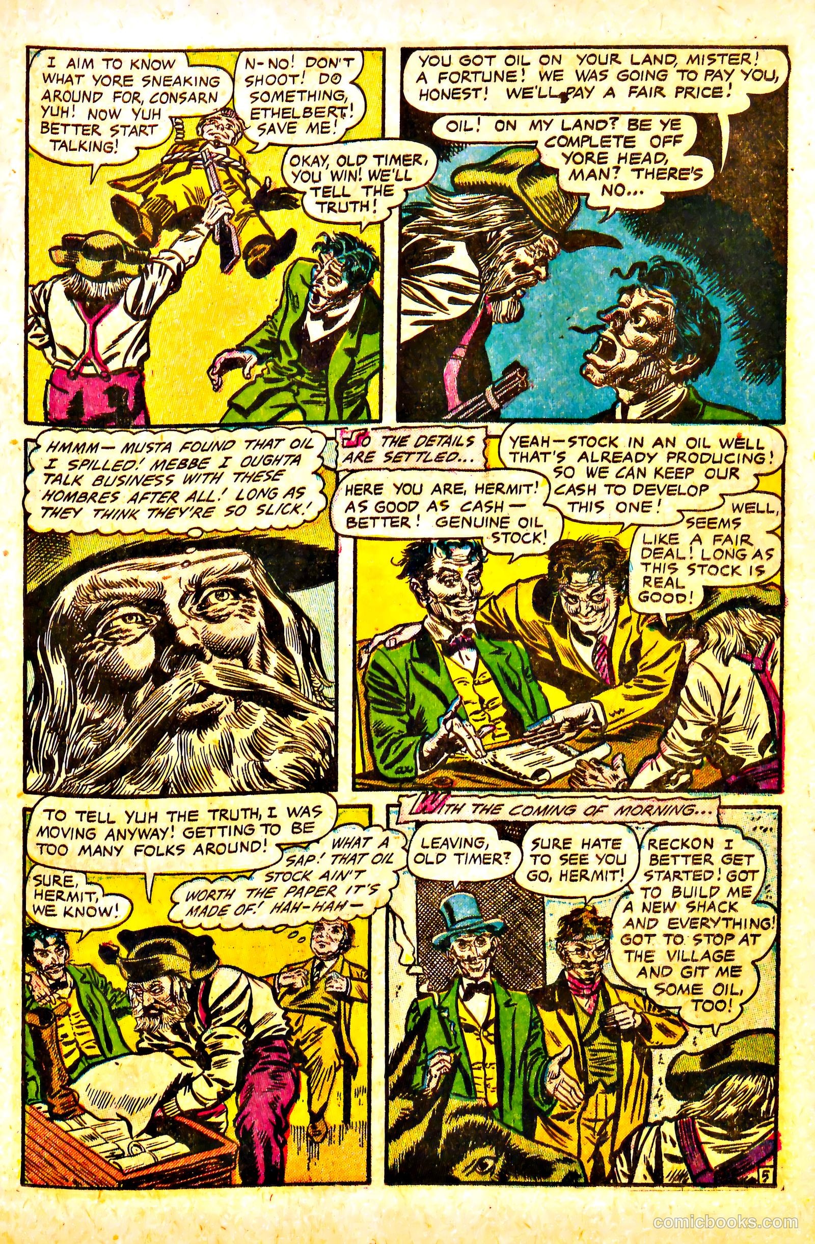 The Lone Rider #13 (1950) — page 15 of 36