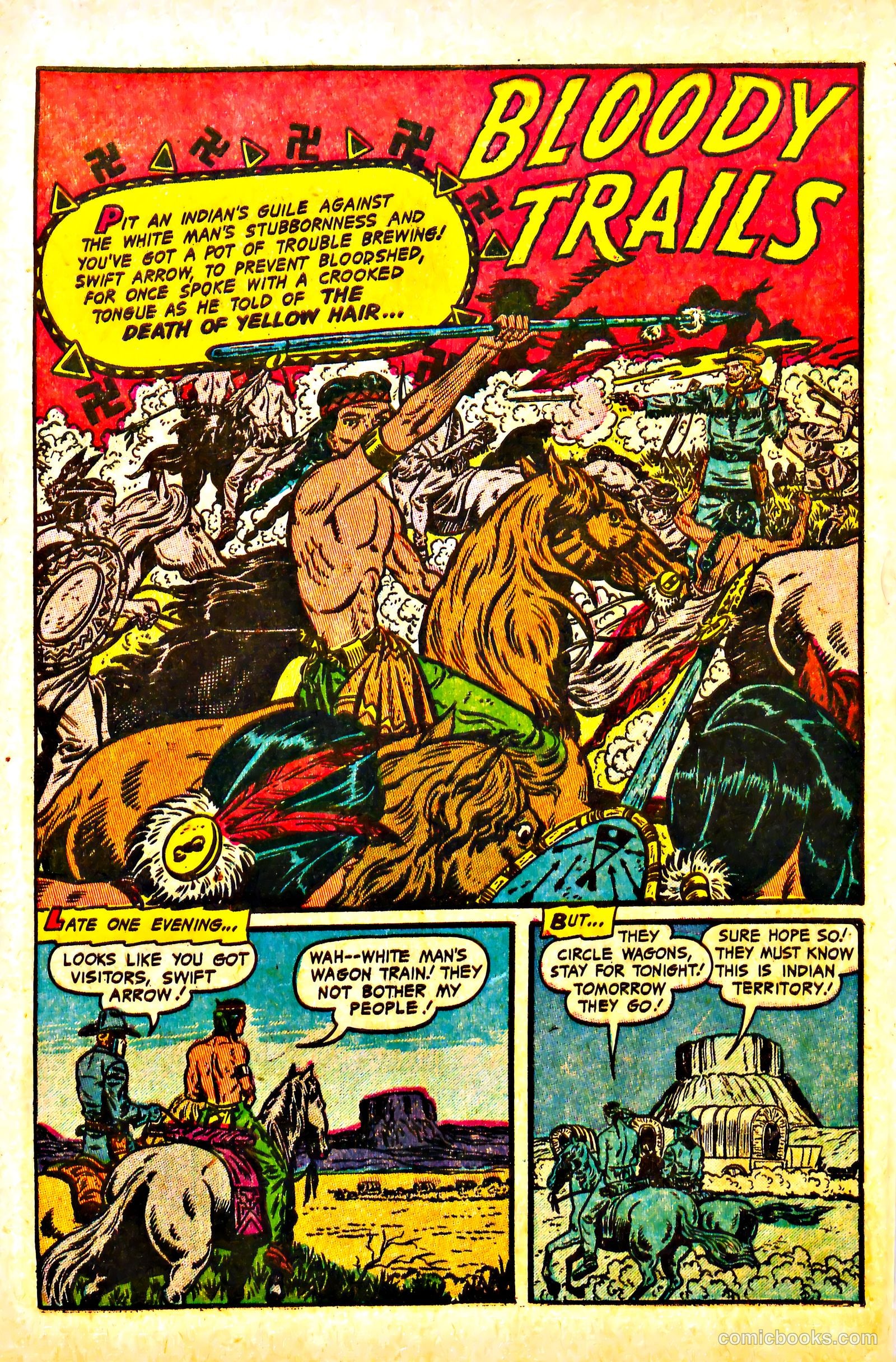 The Lone Rider #13 (1950) — page 27 of 36