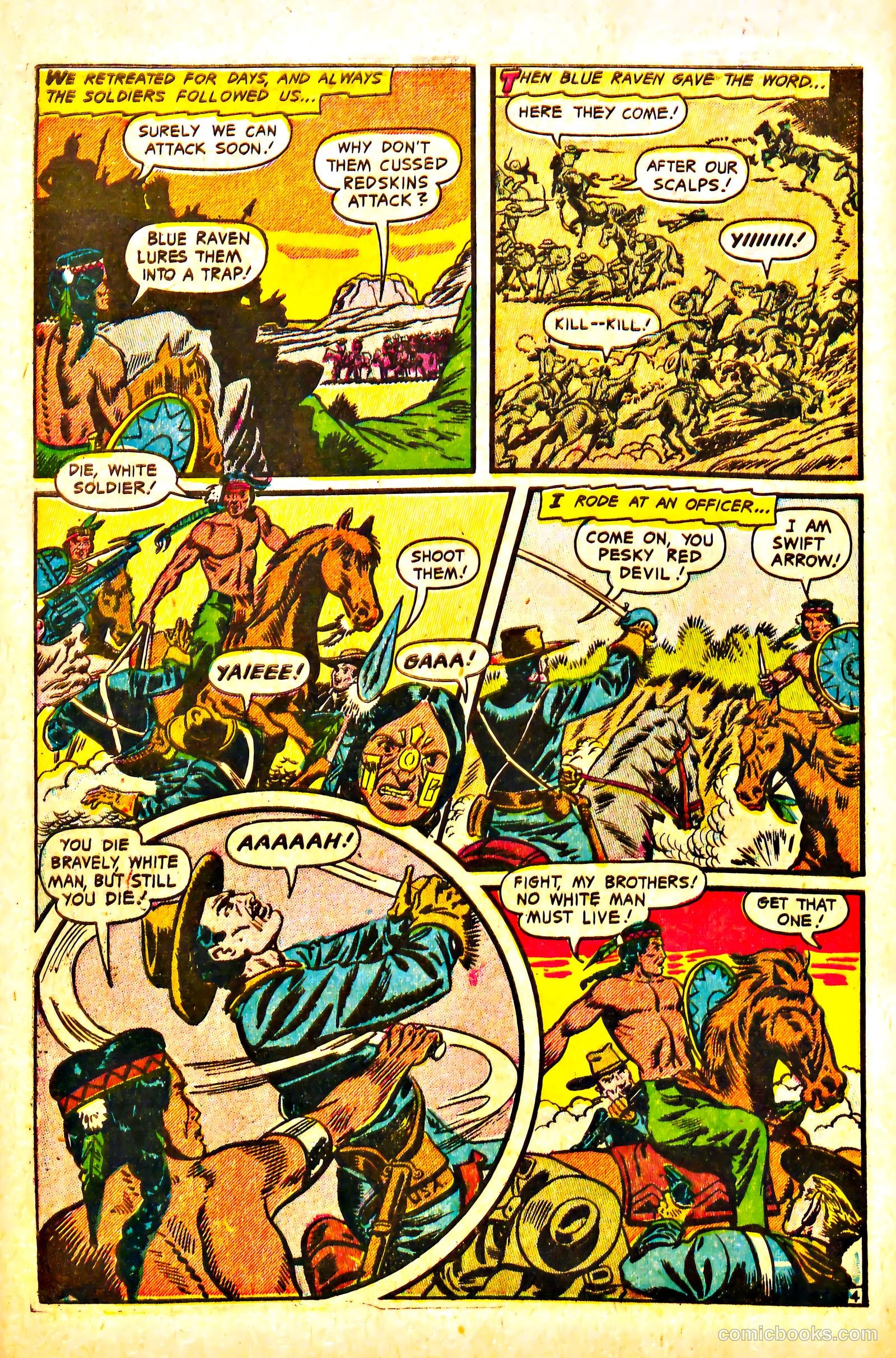 The Lone Rider #13 (1950) — page 30 of 36