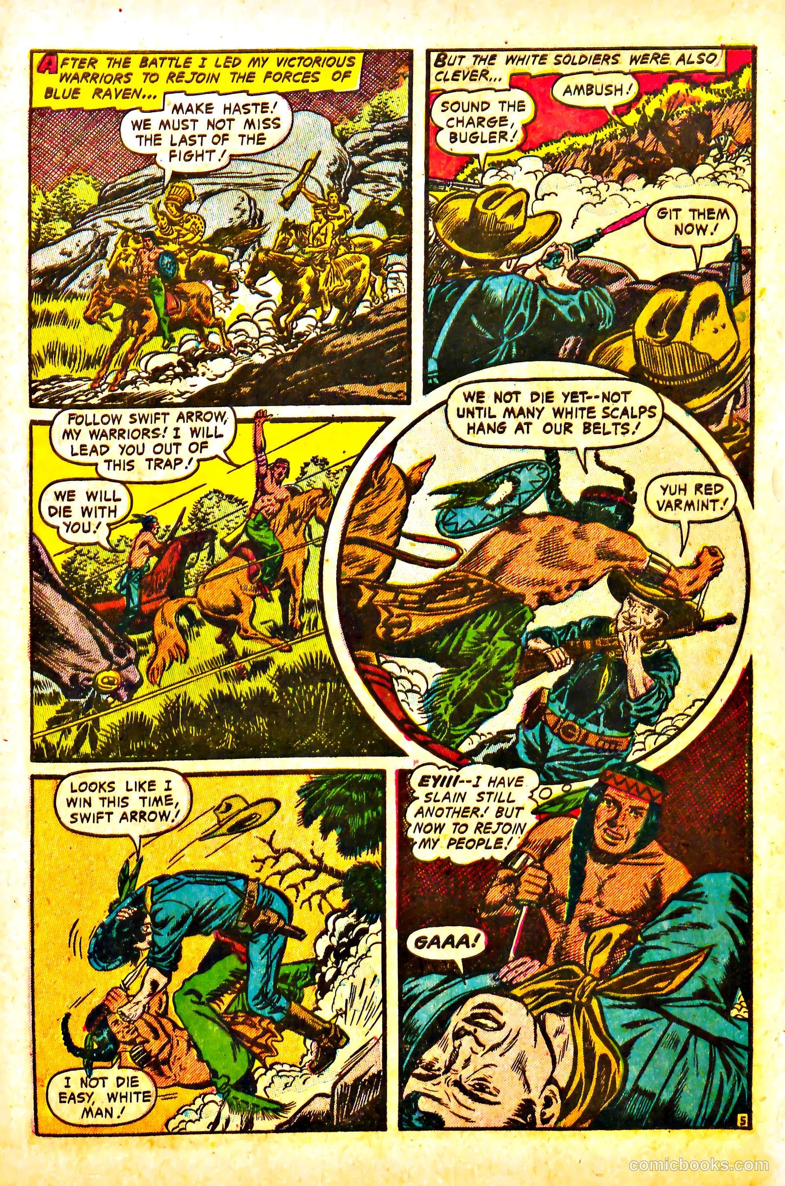 The Lone Rider #13 (1950) — page 31 of 36
