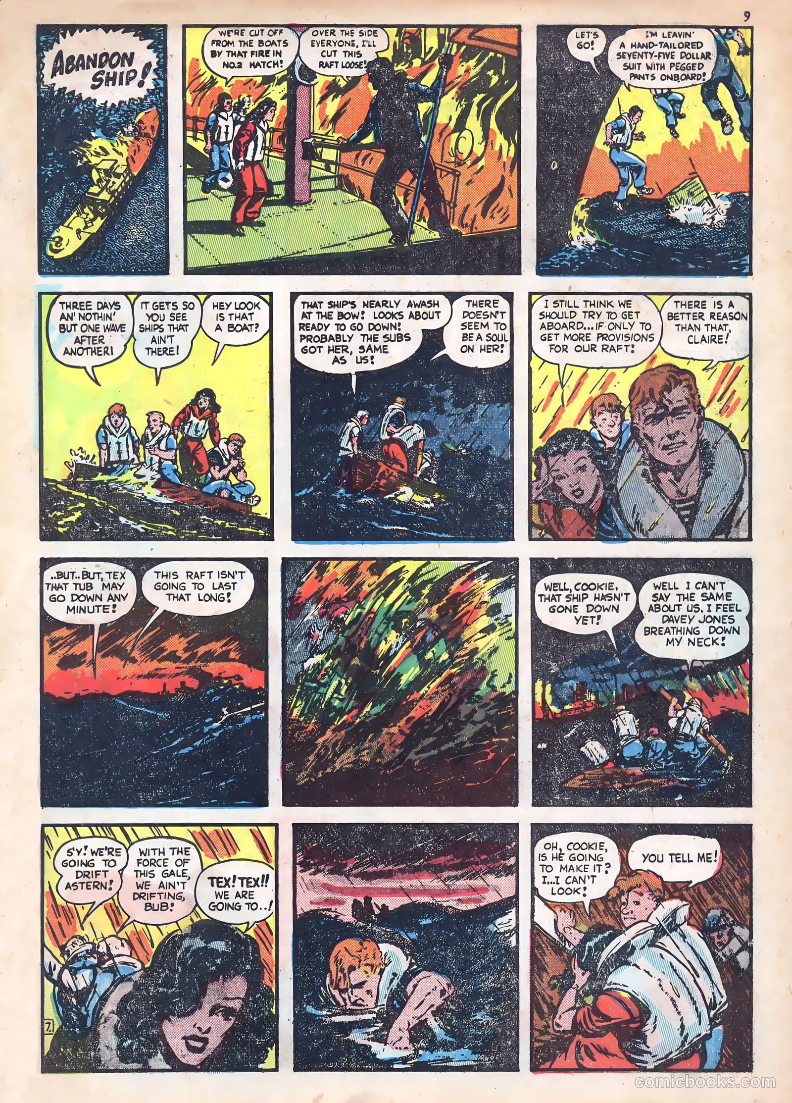 Keen Teens #1 (1945) — page 9 of 51