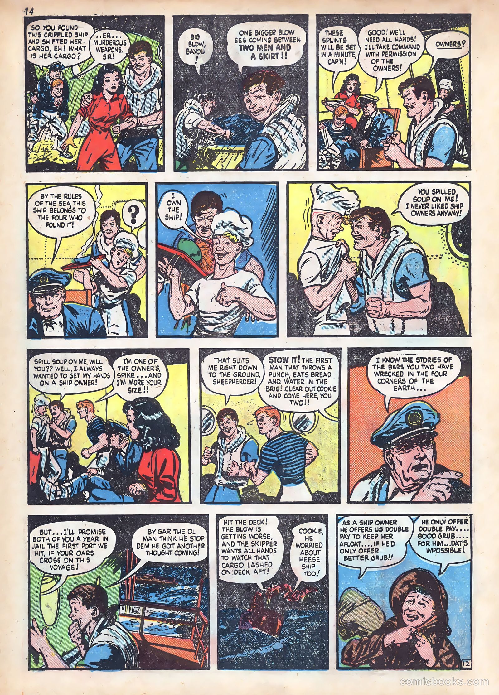 Keen Teens #1 (1945) — page 14 of 51
