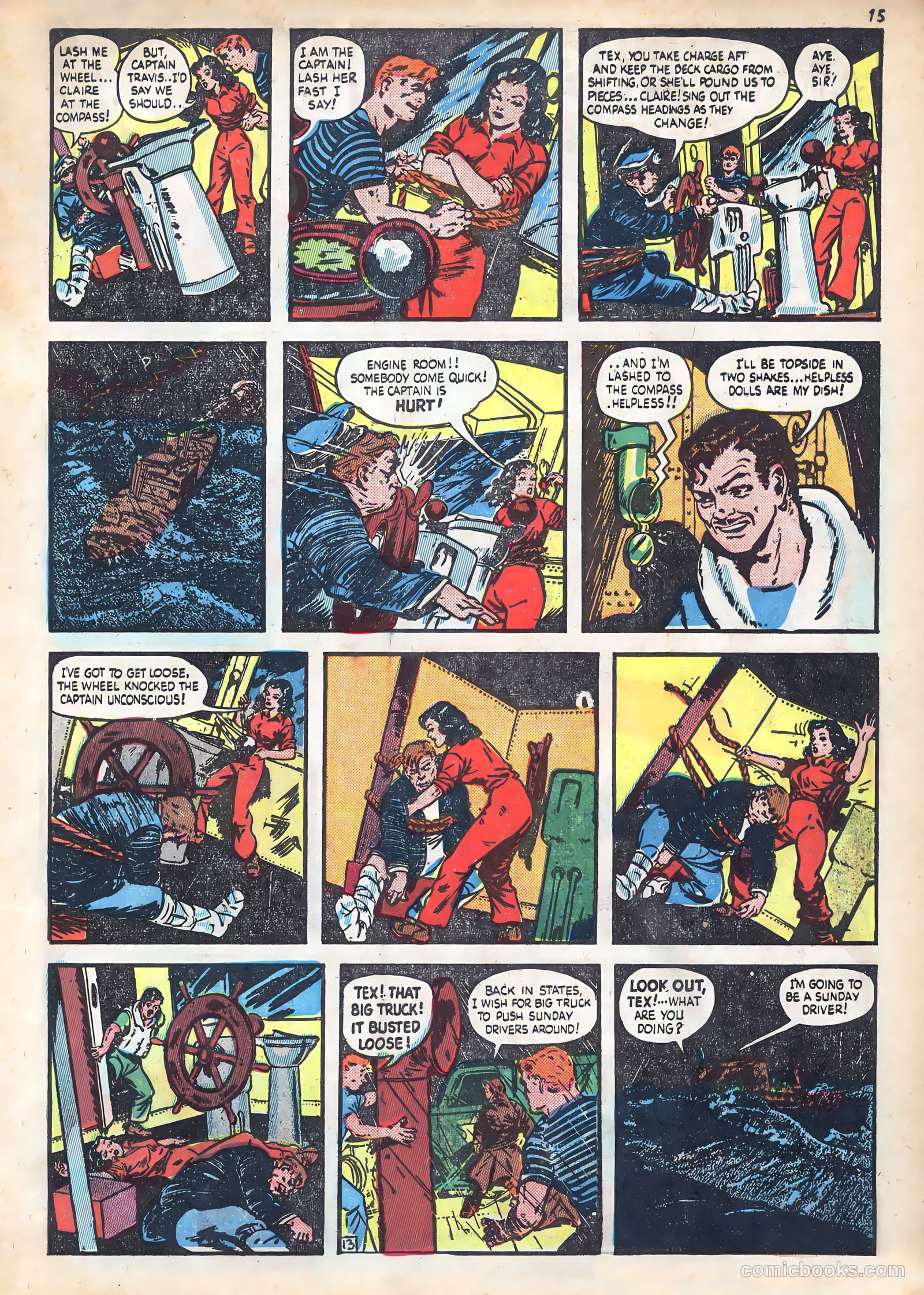 Keen Teens #1 (1945) — page 15 of 51