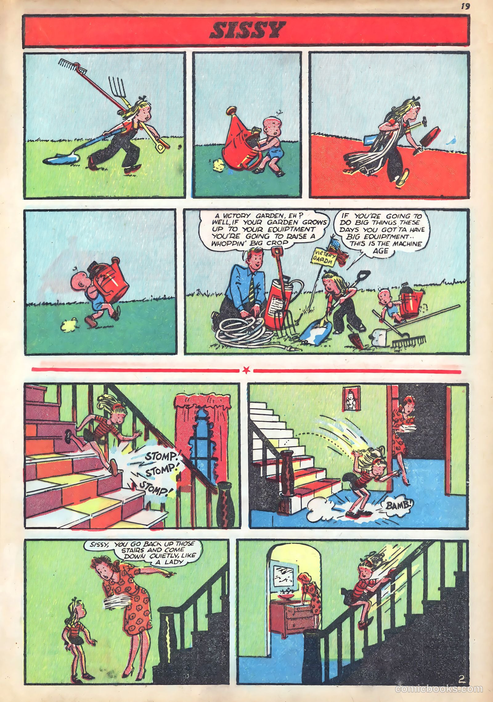 Keen Teens #1 (1945) — page 19 of 51