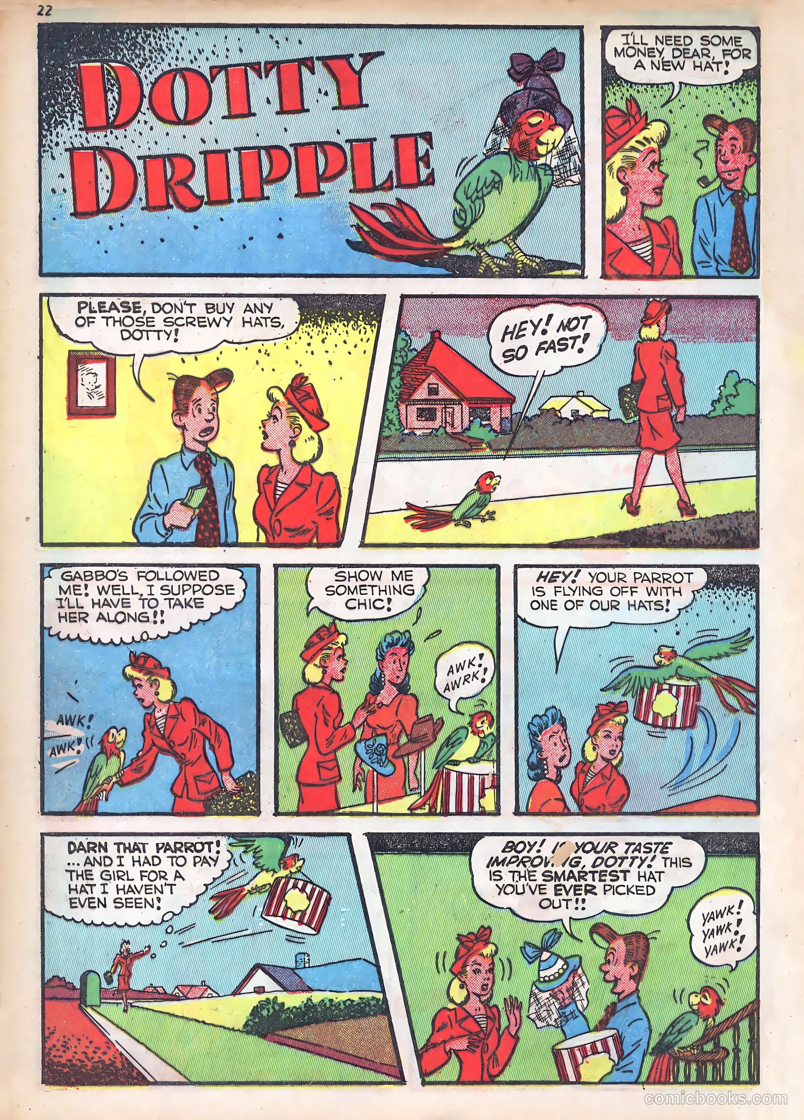 Keen Teens #1 (1945) — page 22 of 51