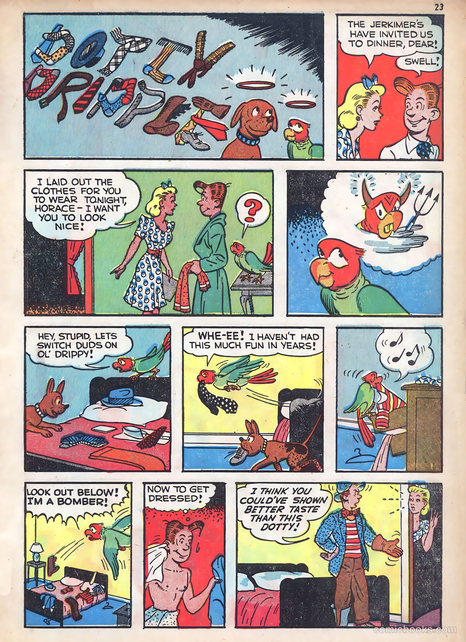 Keen Teens #1 (1945) — page 23 of 51
