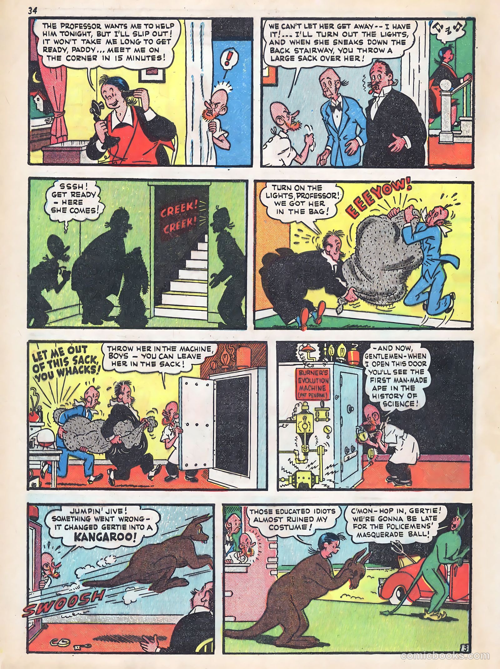 Keen Teens #1 (1945) — page 33 of 51