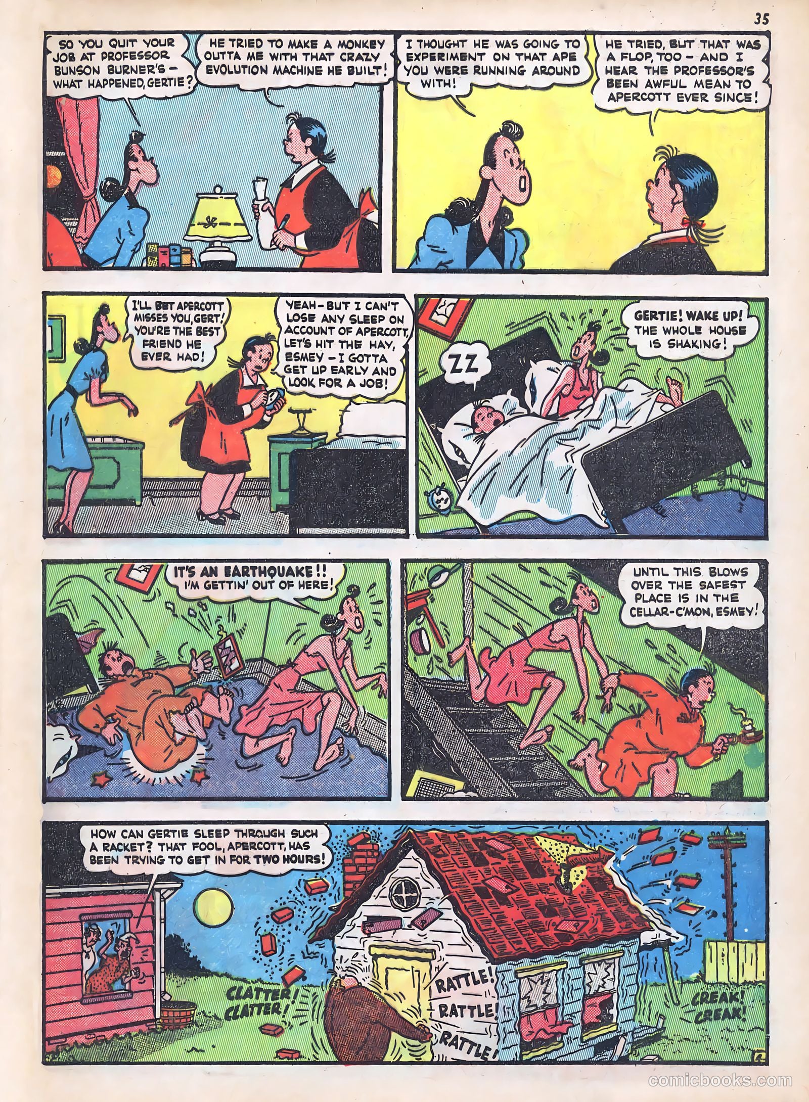 Keen Teens #1 (1945) — page 34 of 51