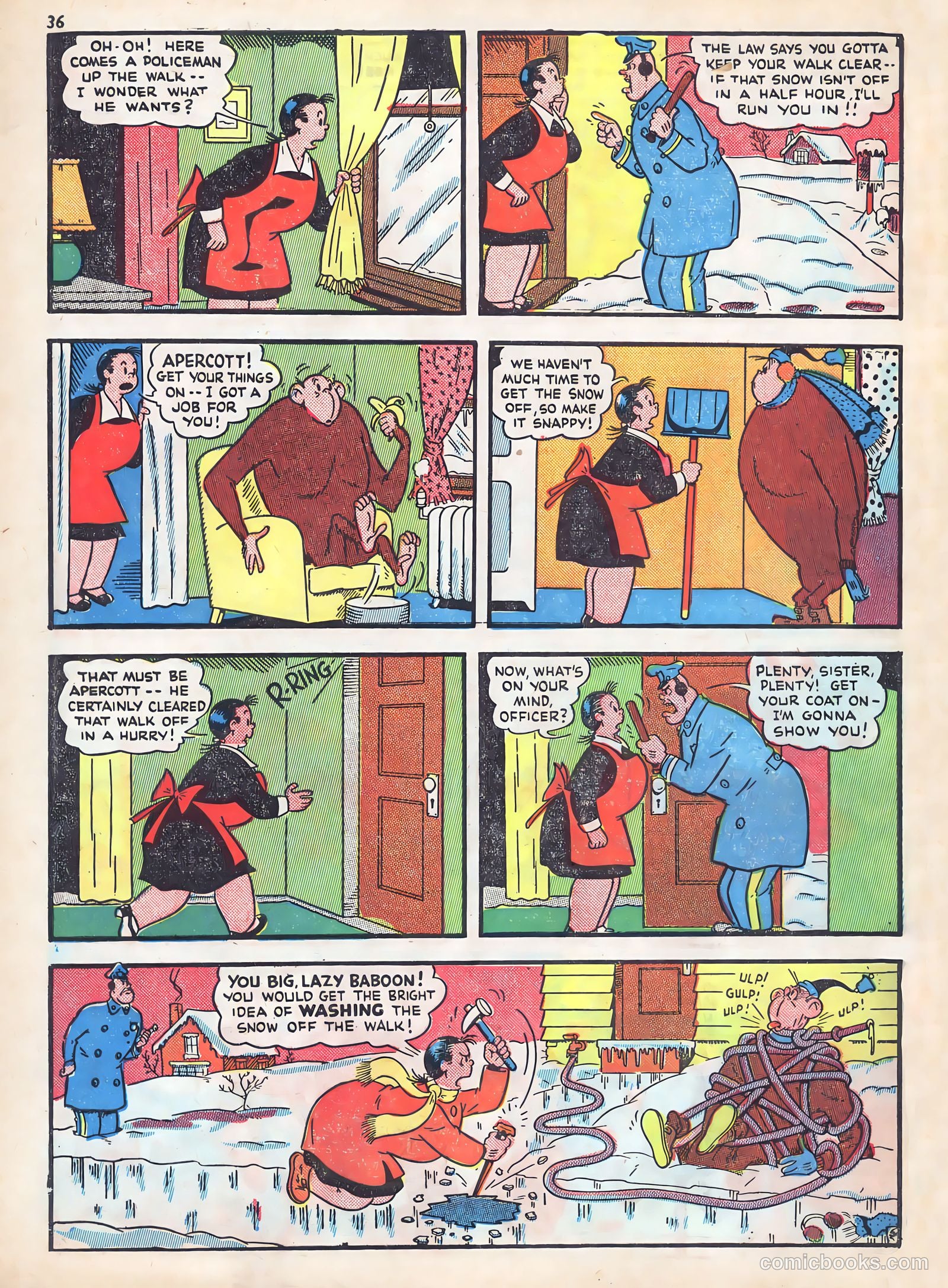 Keen Teens #1 (1945) — page 35 of 51