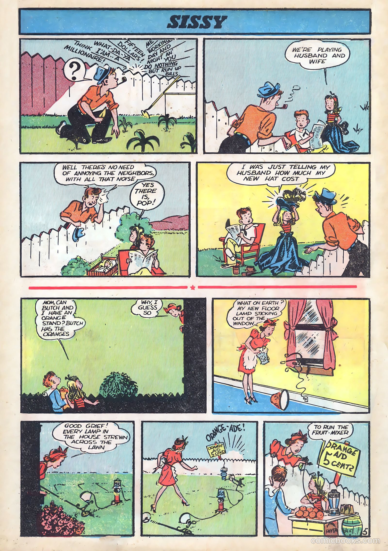 Keen Teens #1 (1945) — page 43 of 51