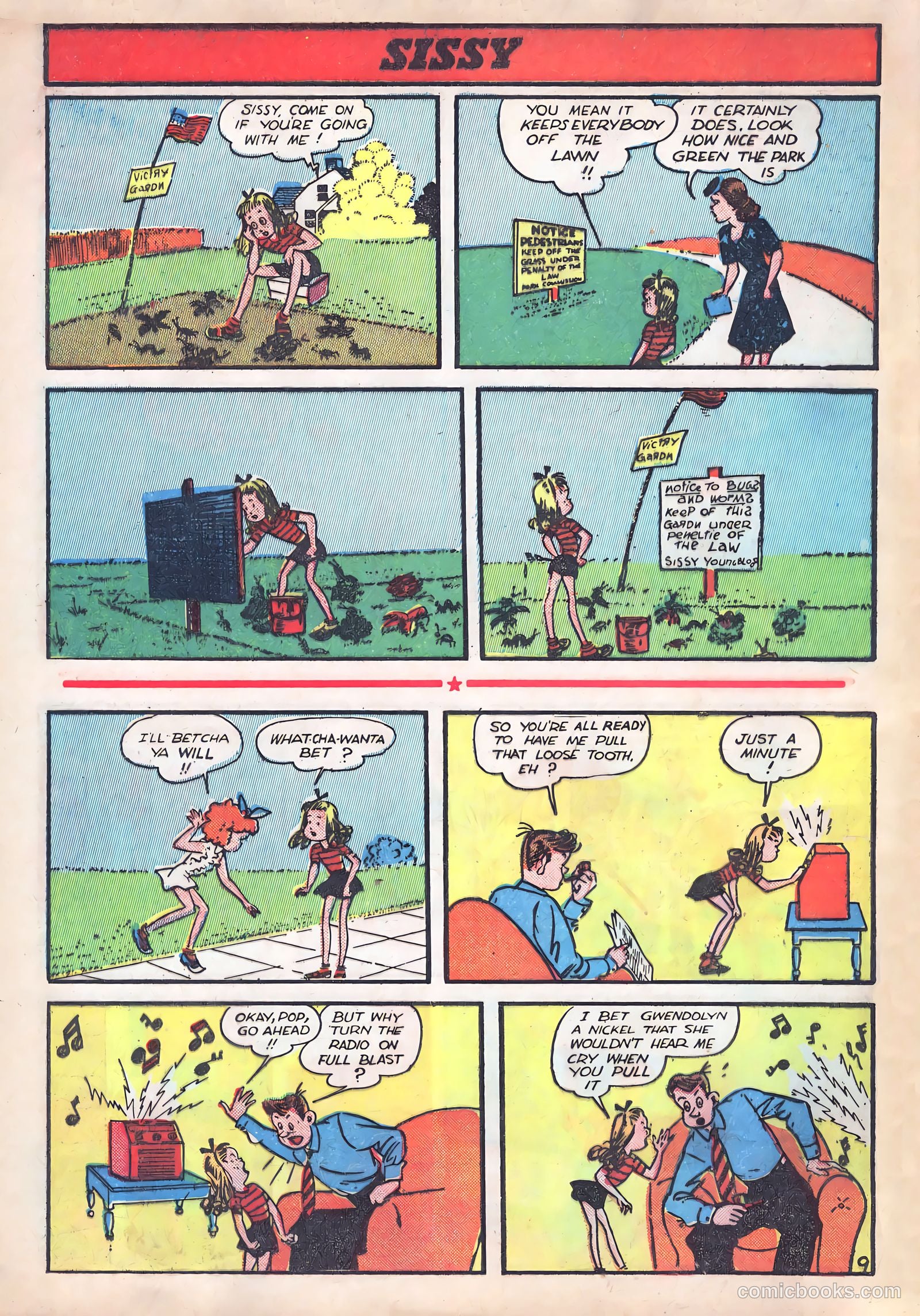 Keen Teens #1 (1945) — page 47 of 51