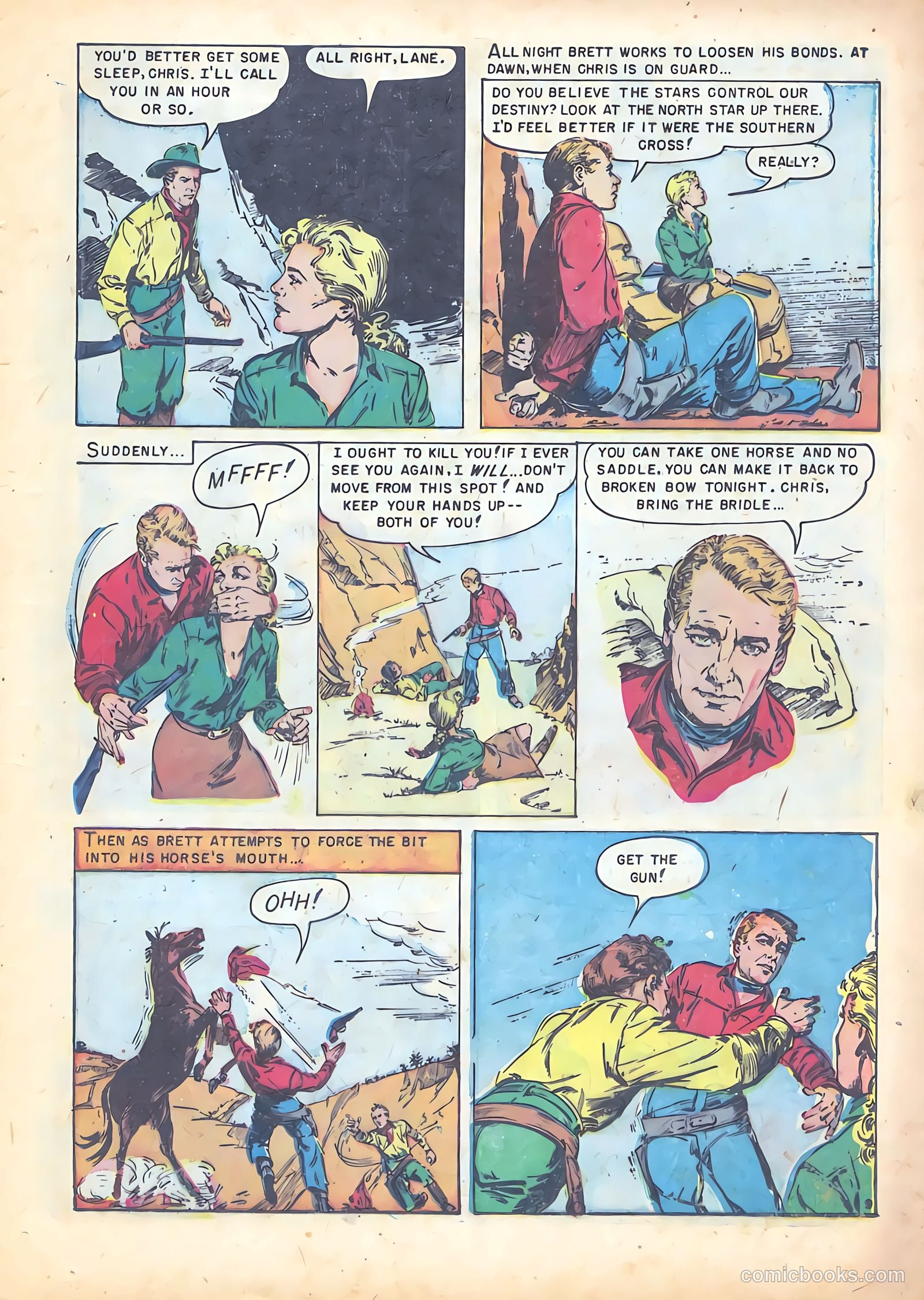 Red Mountain Featuring Quantrell's Raiders #1 (1952) — page 13 of 36