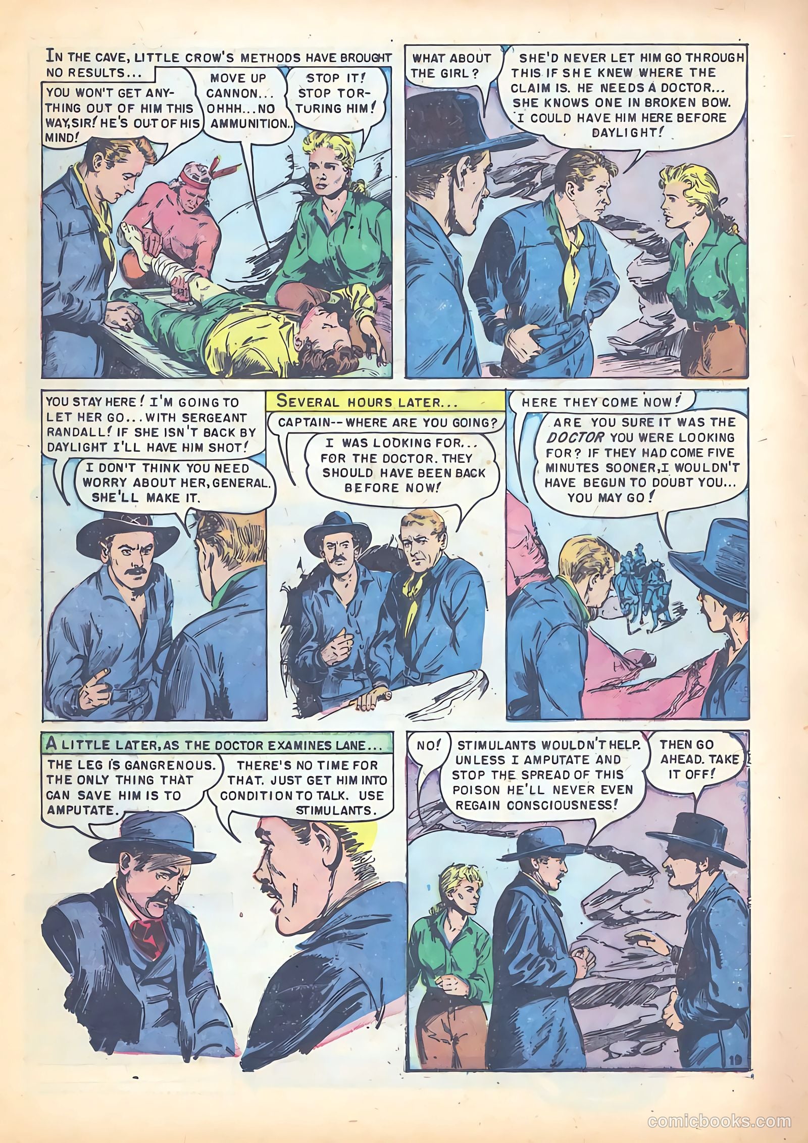 Red Mountain Featuring Quantrell's Raiders #1 (1952) — page 25 of 36