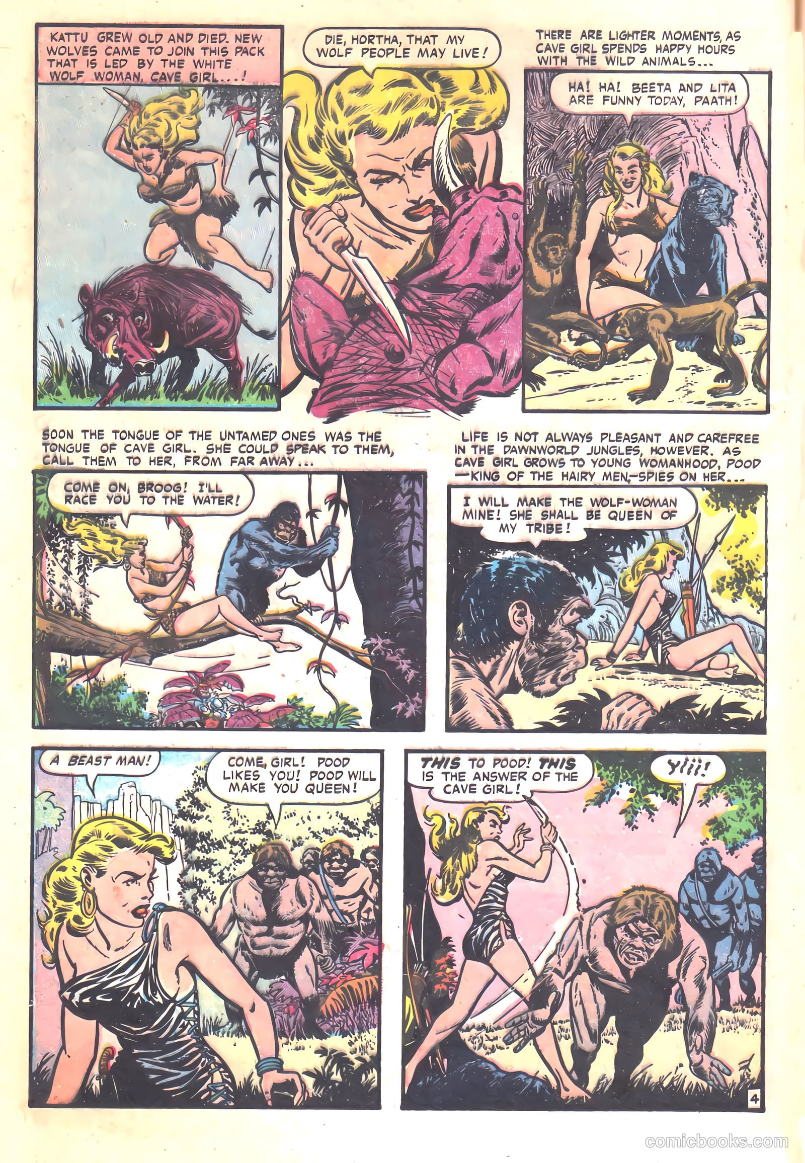Cave Girl #11 (1991) — page 6 of 36