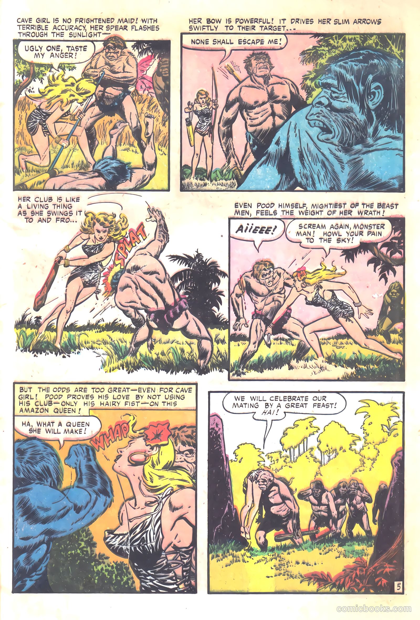 Cave Girl #11 (1991) — page 7 of 36