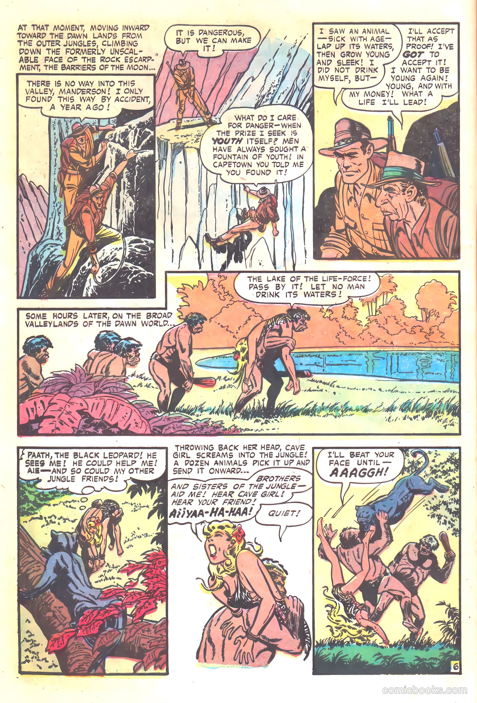 Cave Girl #11 (1991) — page 8 of 36