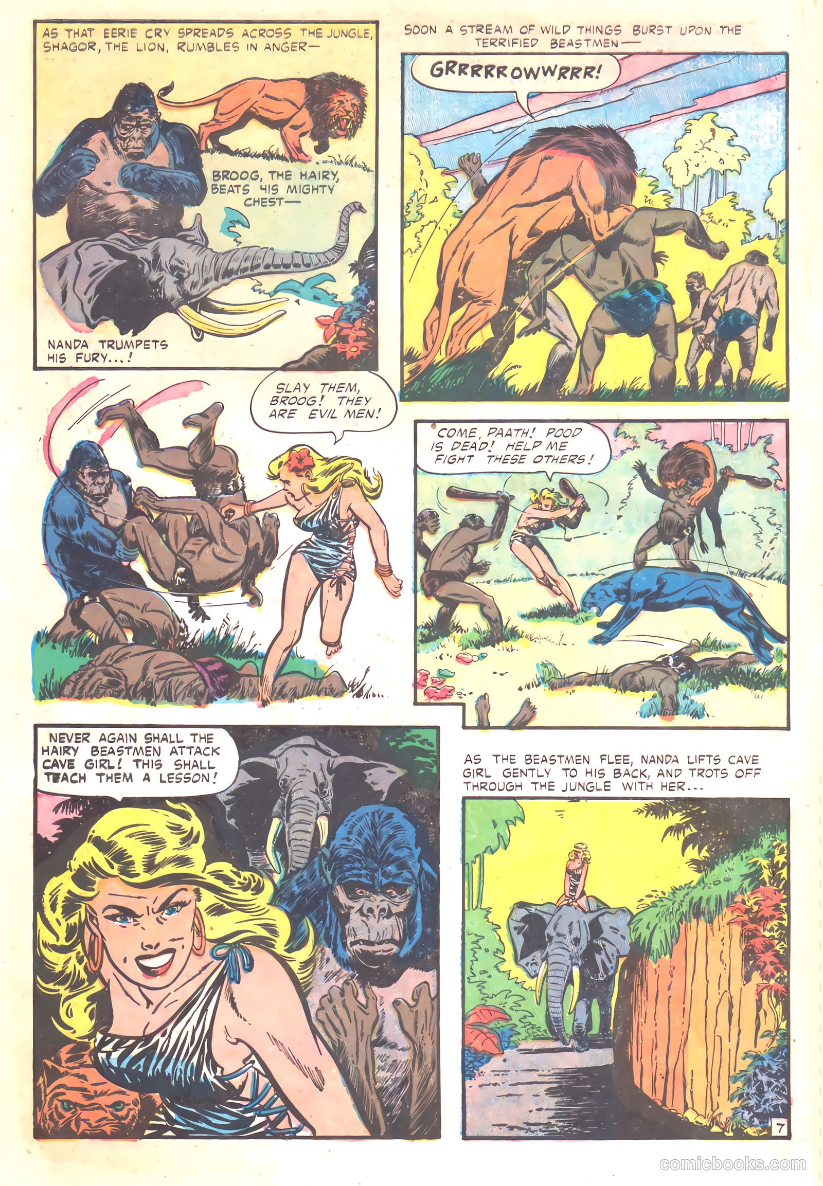 Cave Girl #11 (1991) — page 10 of 36