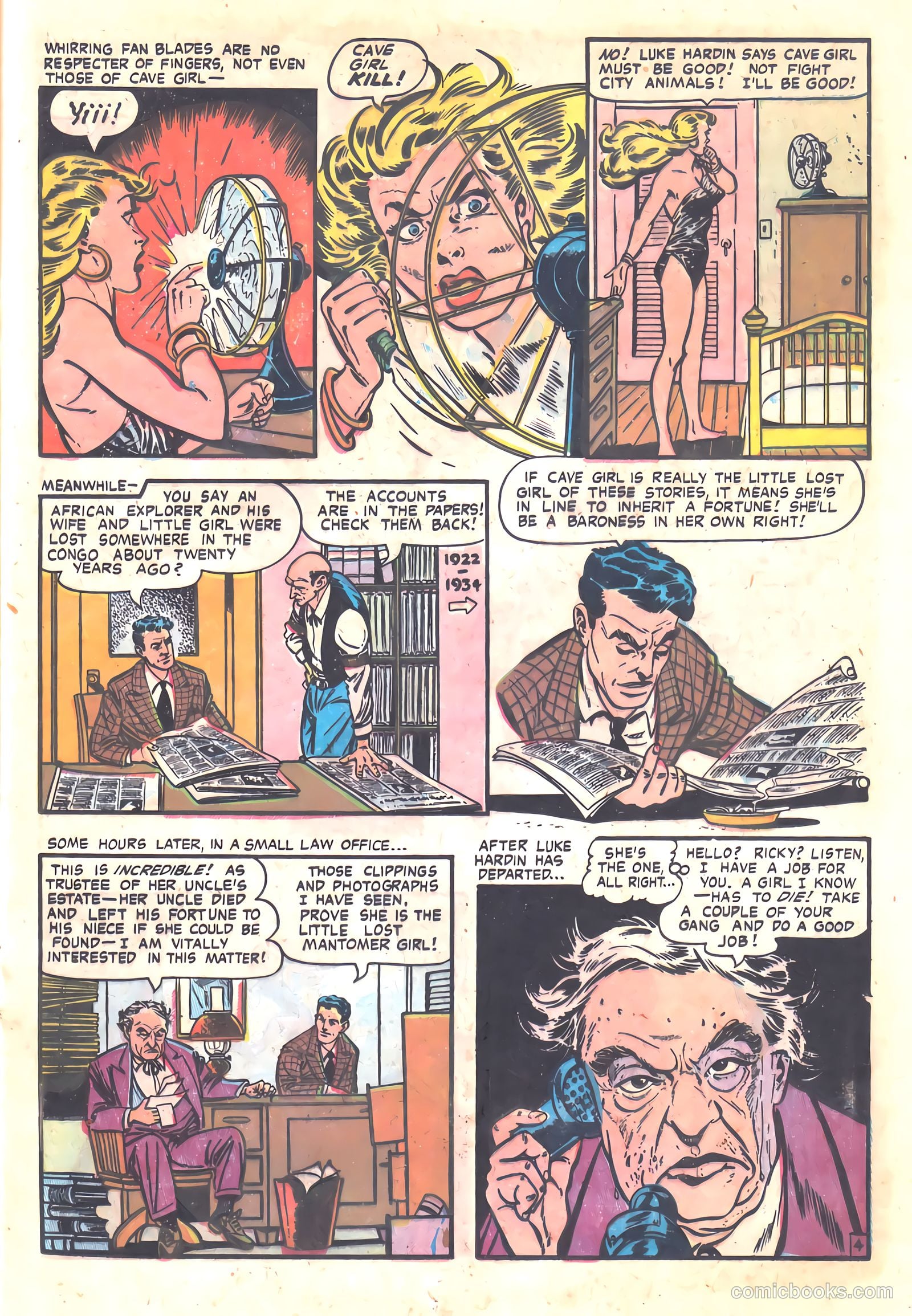 Cave Girl #11 (1991) — page 17 of 36