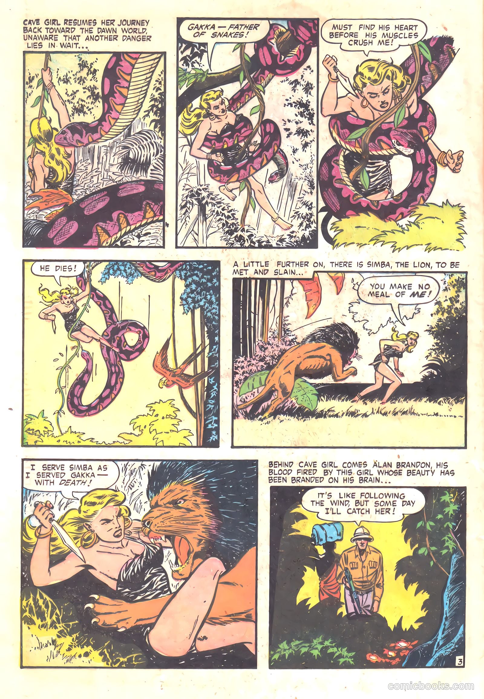 Cave Girl #11 (1991) — page 22 of 36