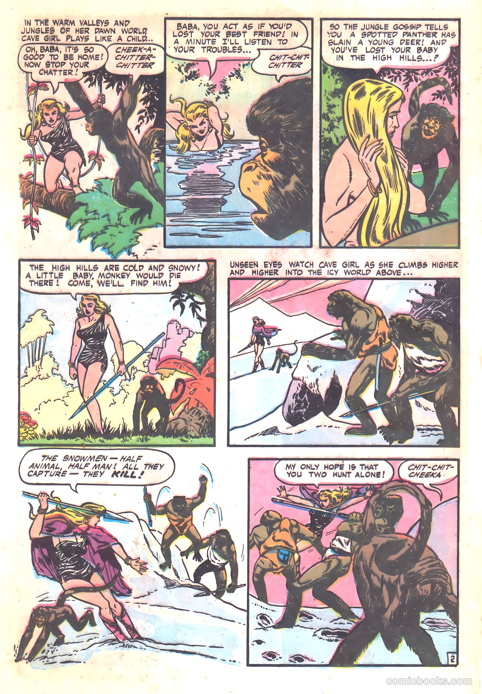 Cave Girl #11 (1991) — page 28 of 36