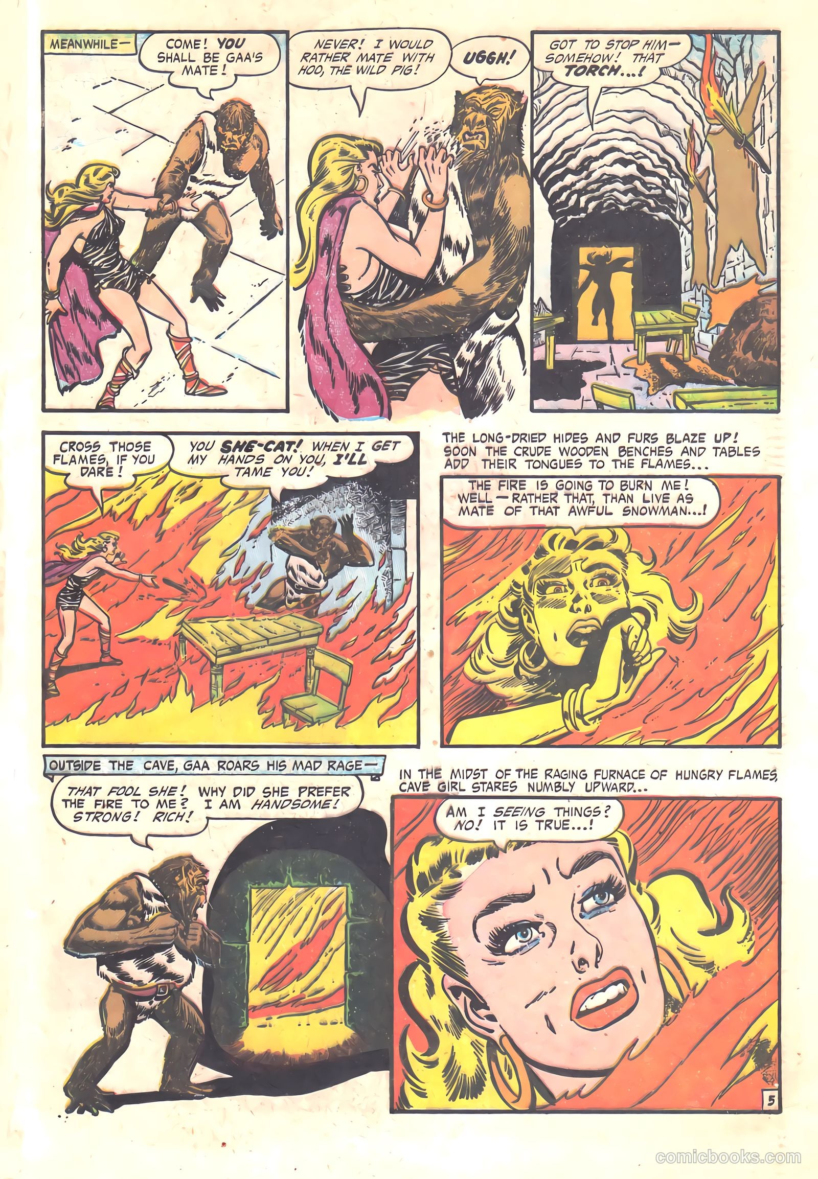 Cave Girl #11 (1991) — page 31 of 36
