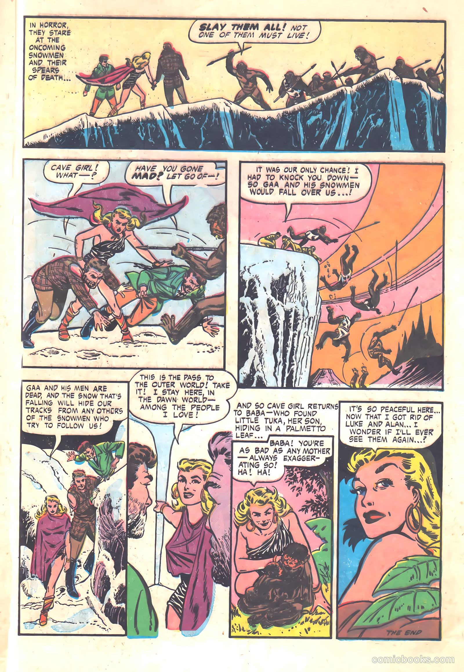 Cave Girl #11 (1991) — page 33 of 36