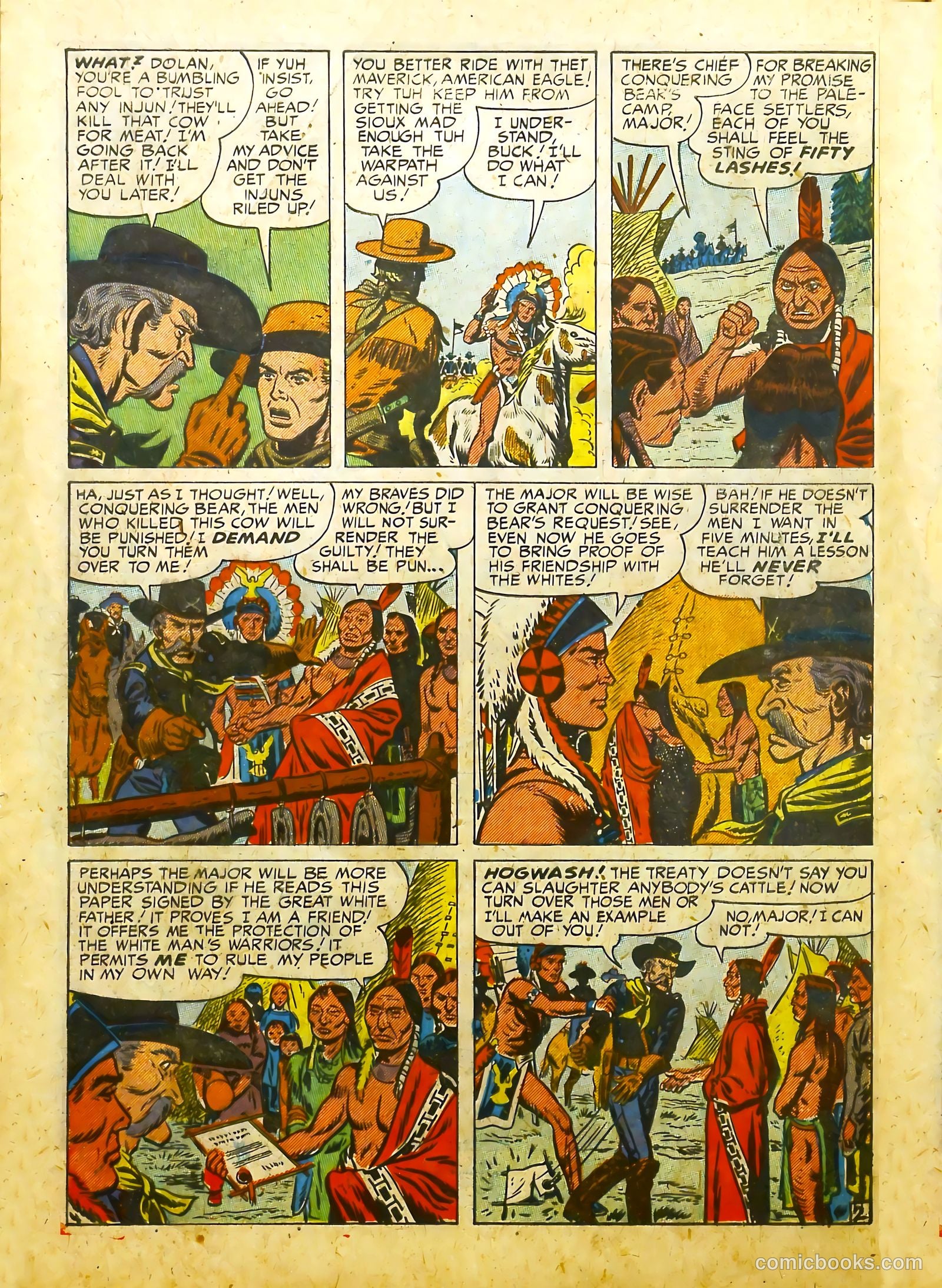 Prize Comics Western #86 (1950) — page 4 of 52