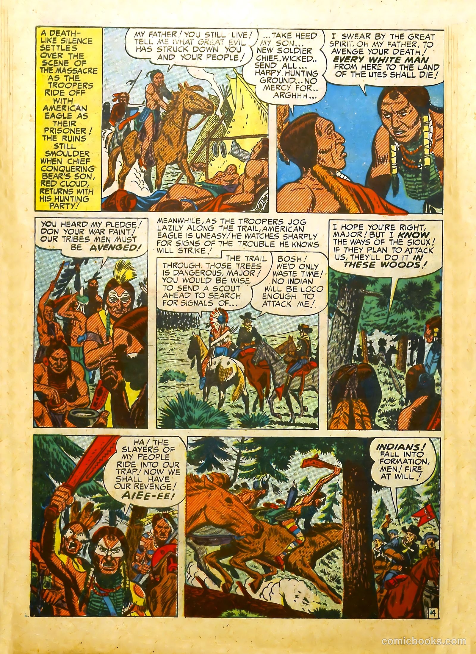 Prize Comics Western #86 (1950) — page 6 of 52
