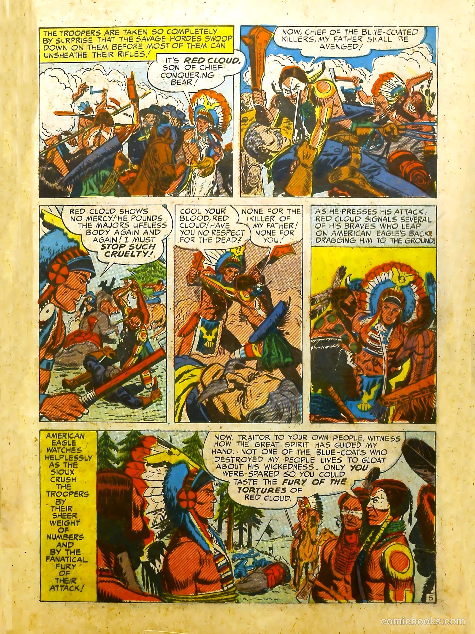 Prize Comics Western #86 (1950) — page 7 of 52