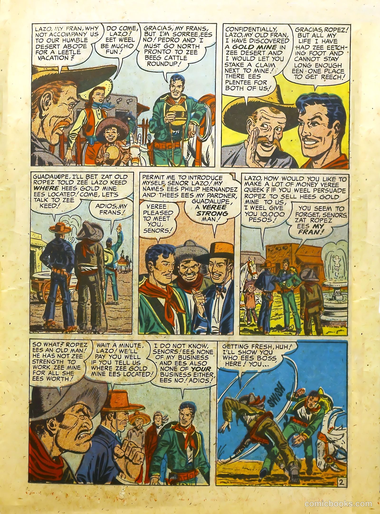 Prize Comics Western #86 (1950) — page 15 of 52