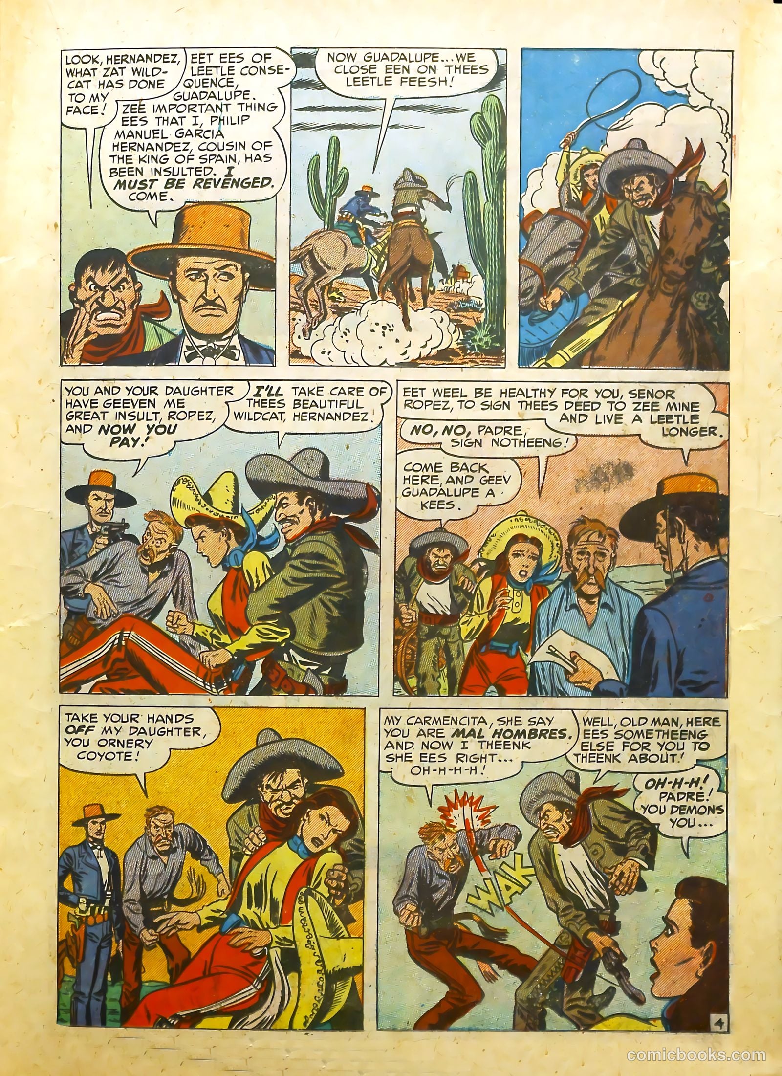 Prize Comics Western #86 (1950) — page 17 of 52