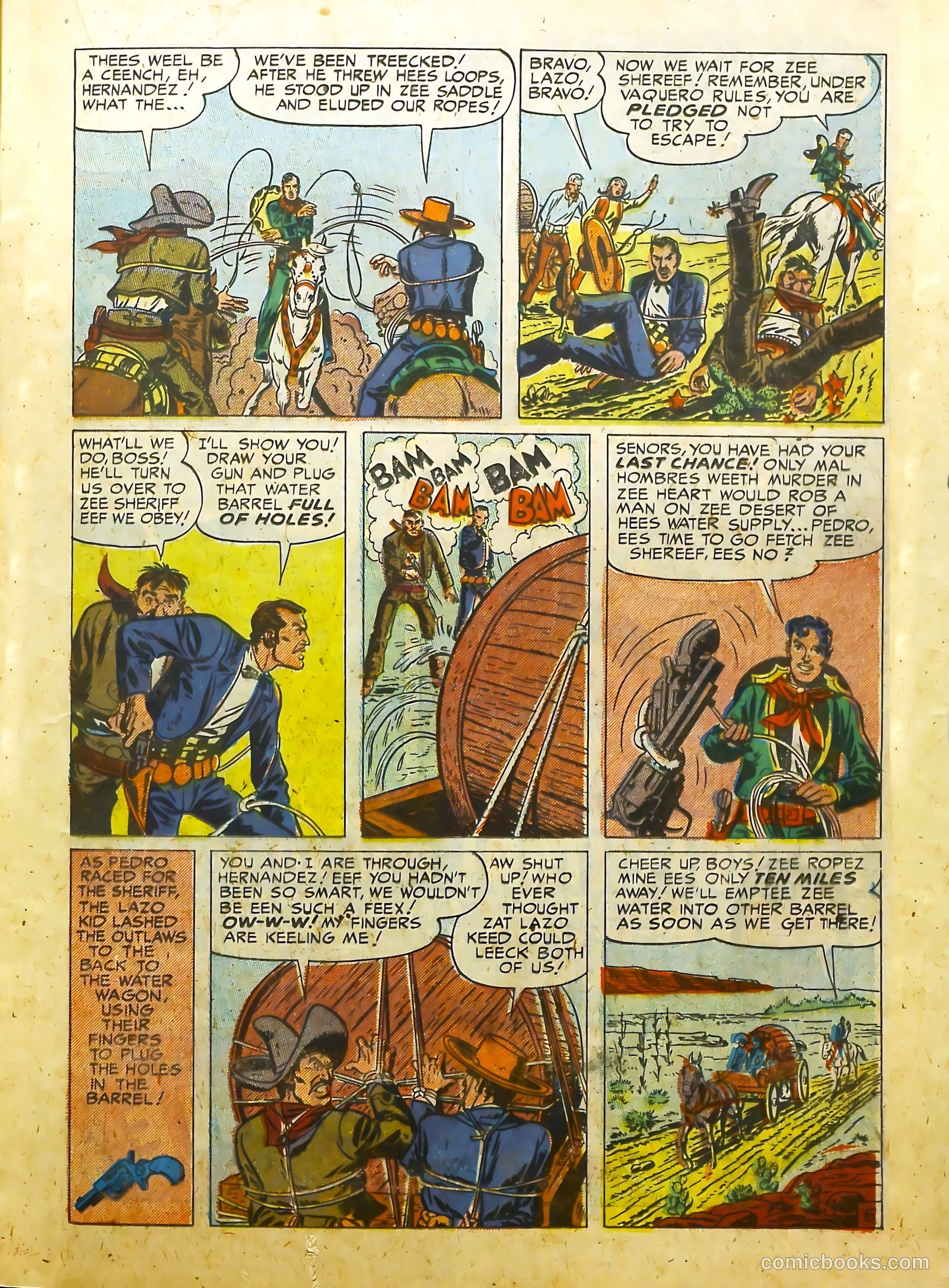 Prize Comics Western #86 (1950) — page 19 of 52