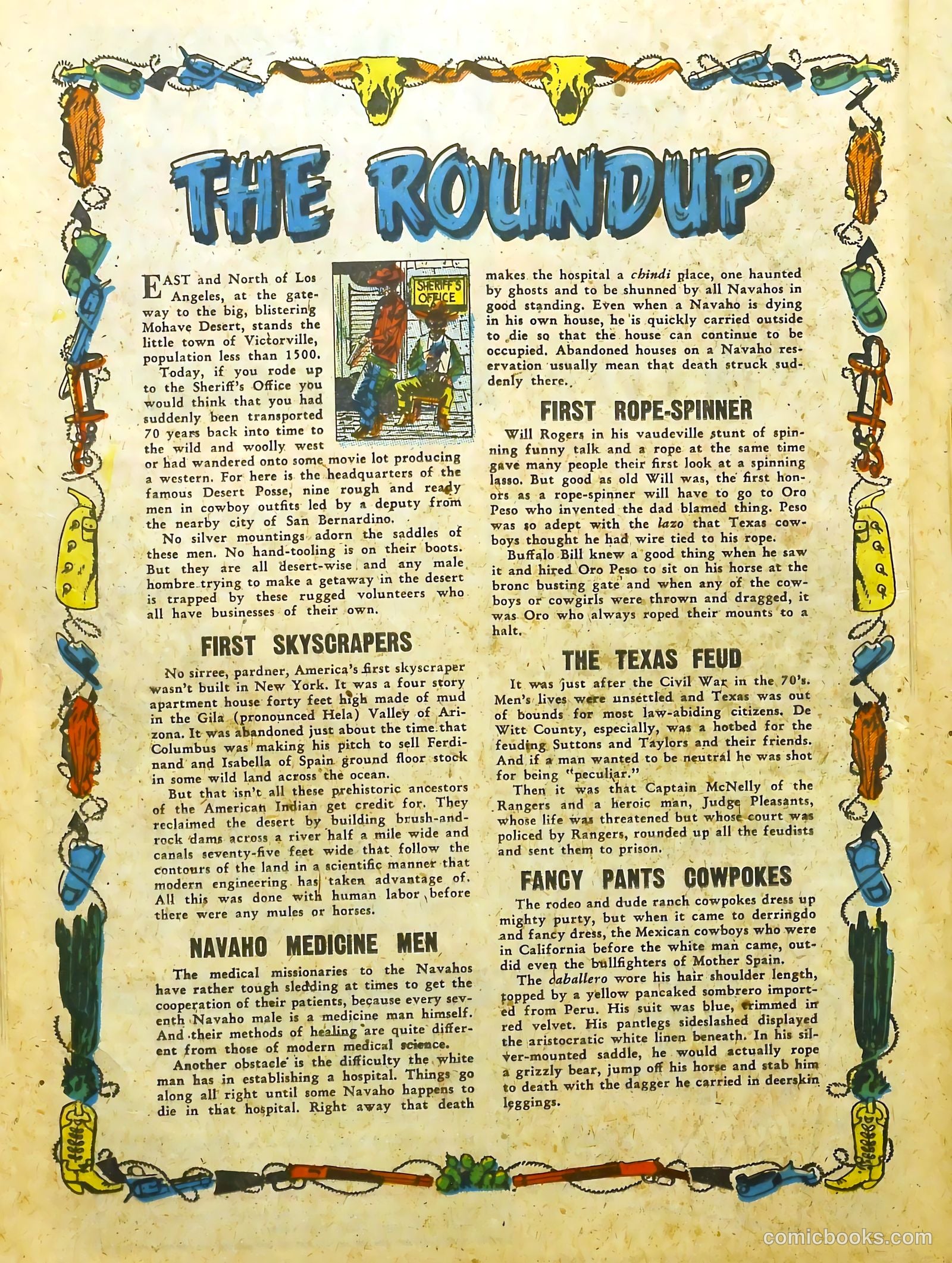 Prize Comics Western #86 (1950) — page 22 of 52