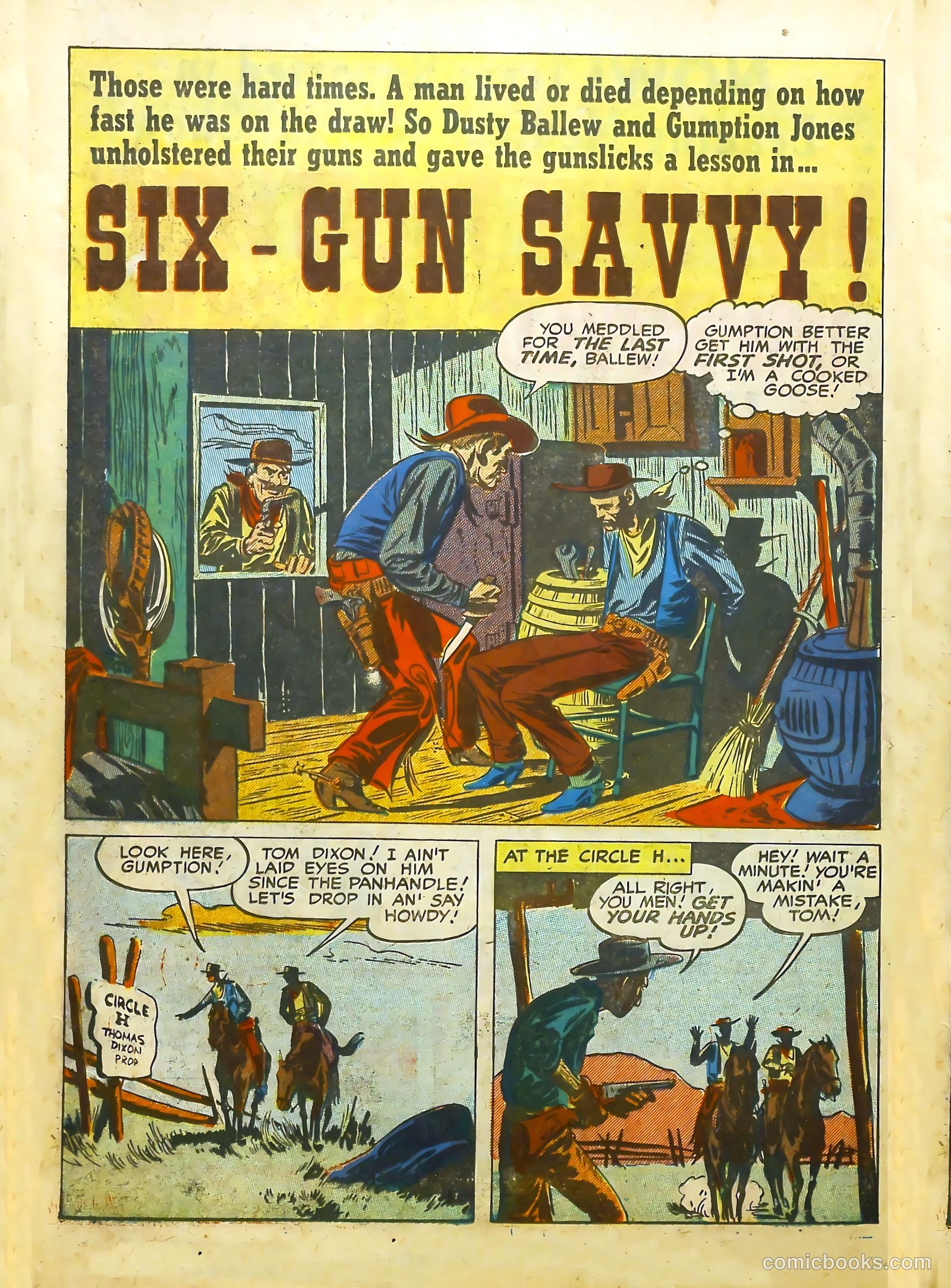 Prize Comics Western #86 (1950) — page 24 of 52