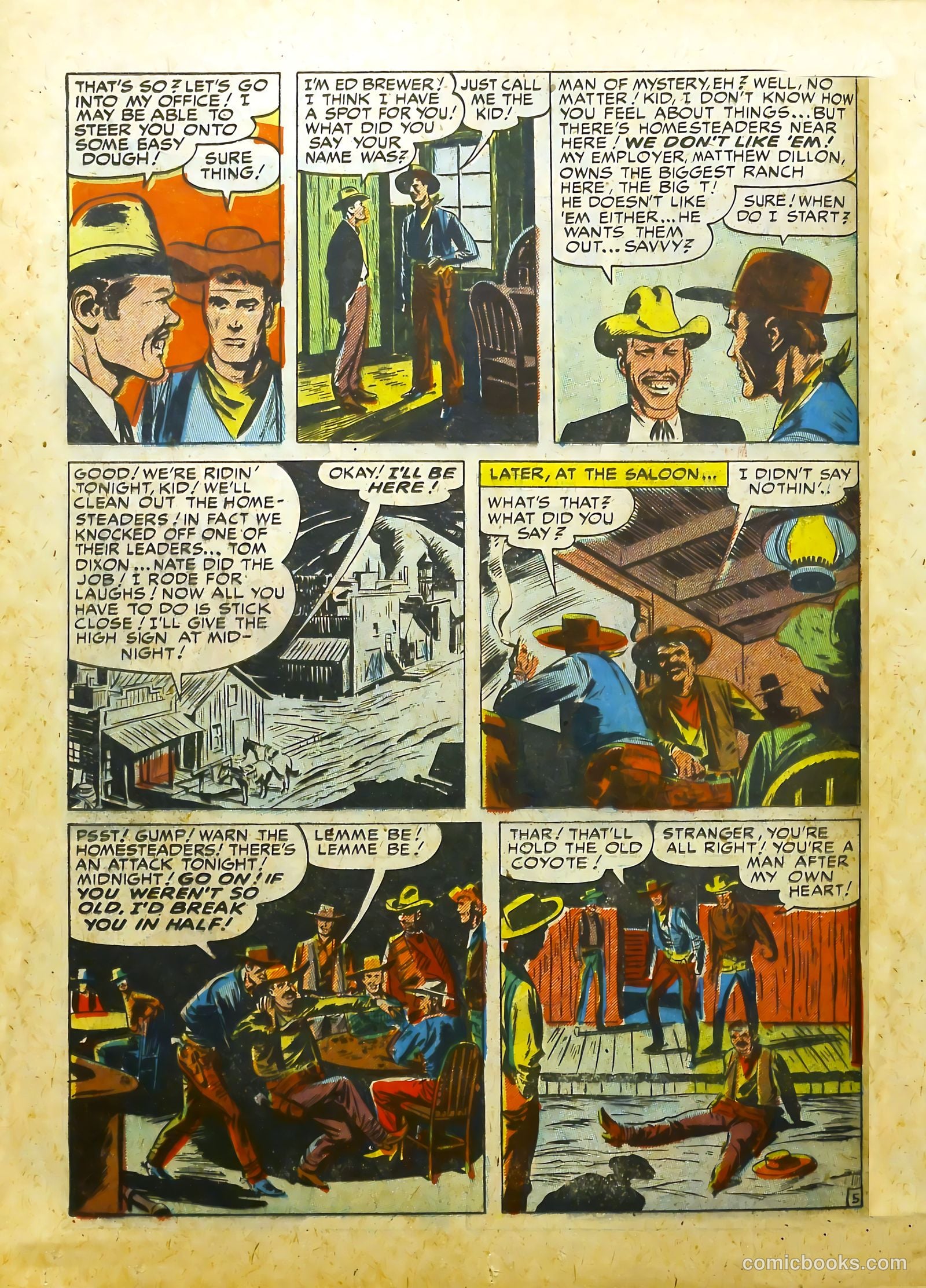 Prize Comics Western #86 (1950) — page 28 of 52