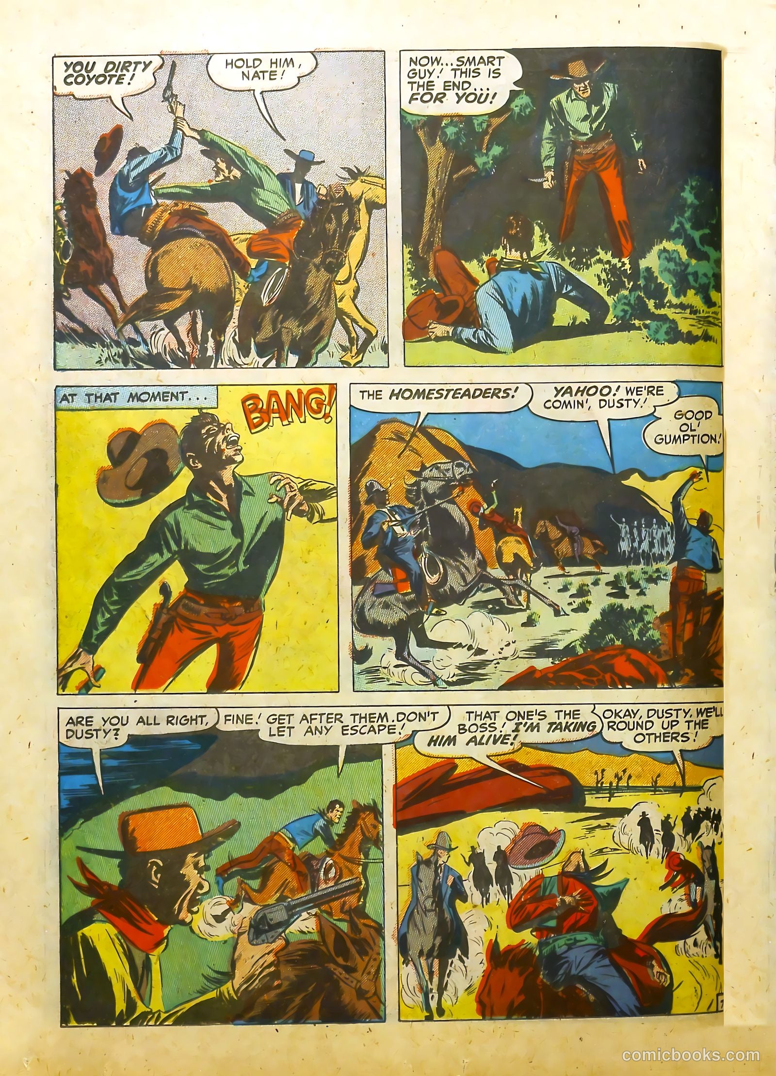 Prize Comics Western #86 (1950) — page 30 of 52