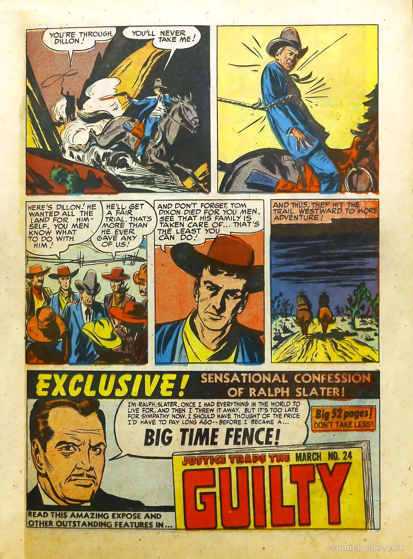 Prize Comics Western #86 (1950) — page 31 of 52