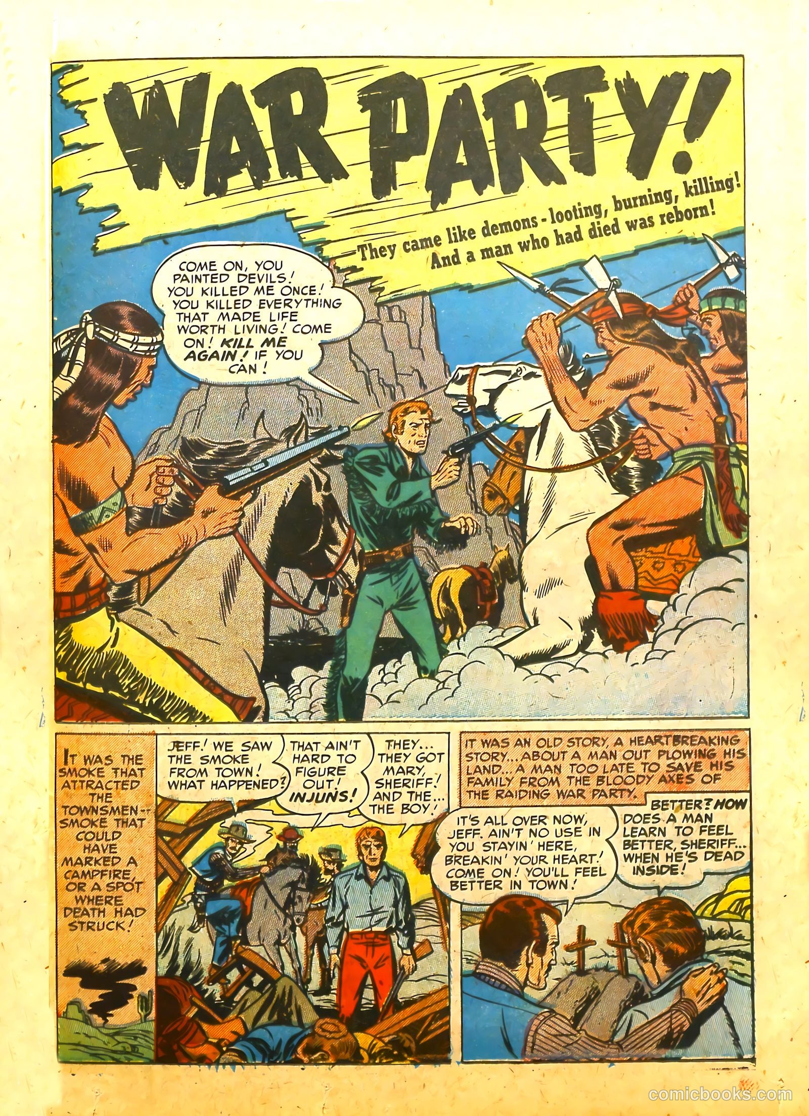 Prize Comics Western #86 (1950) — page 33 of 52