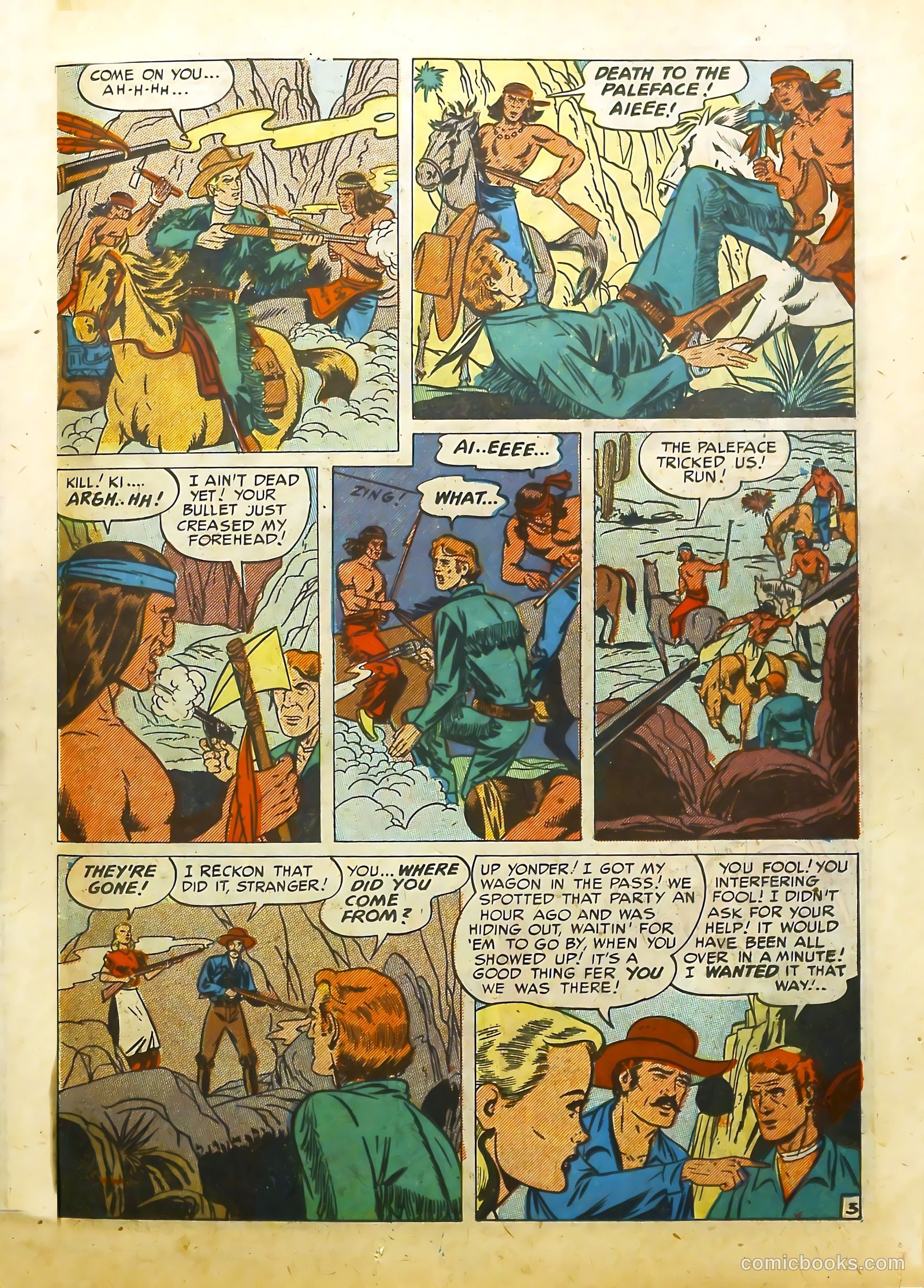 Prize Comics Western #86 (1950) — page 35 of 52