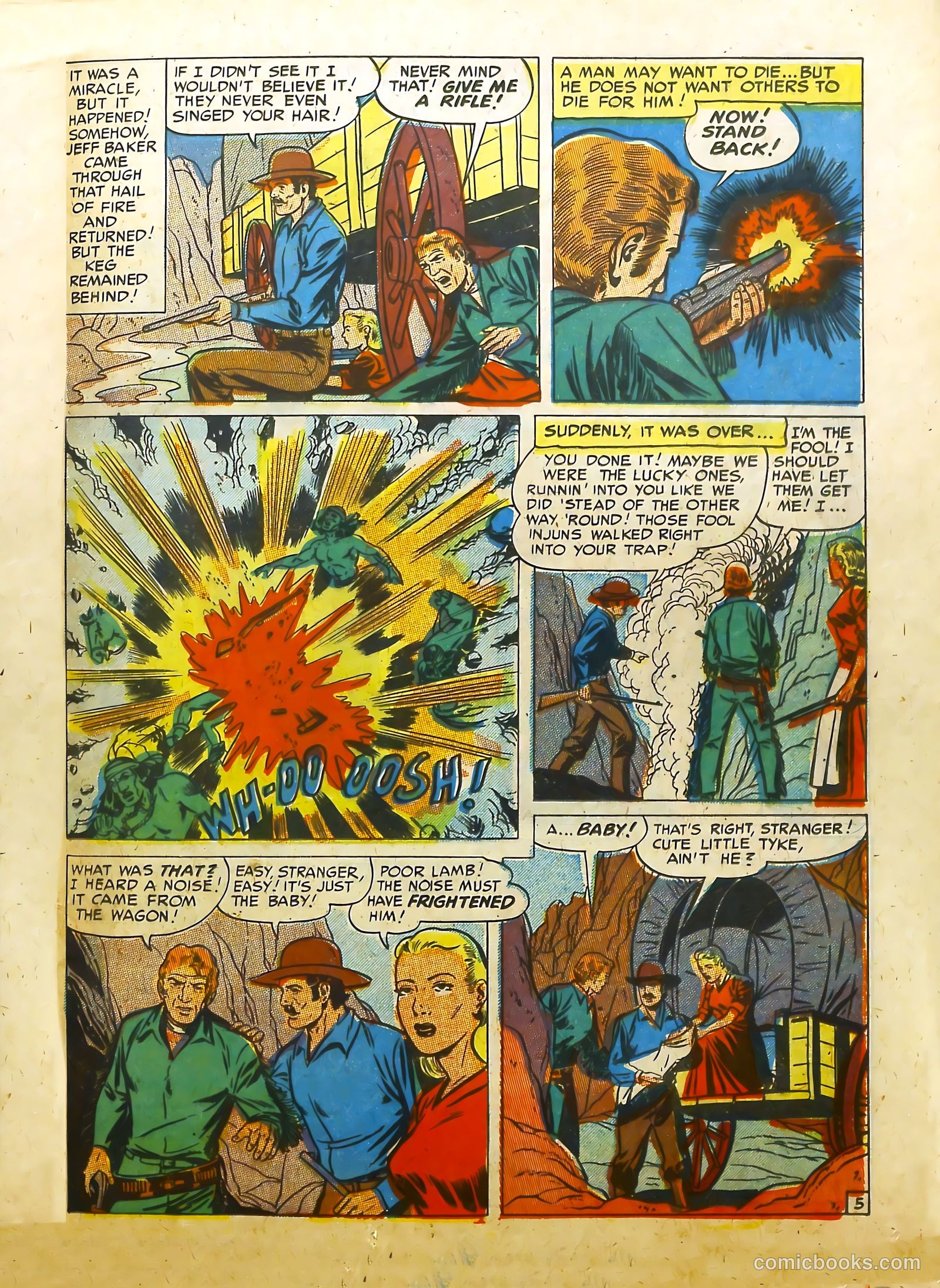 Prize Comics Western #86 (1950) — page 37 of 52